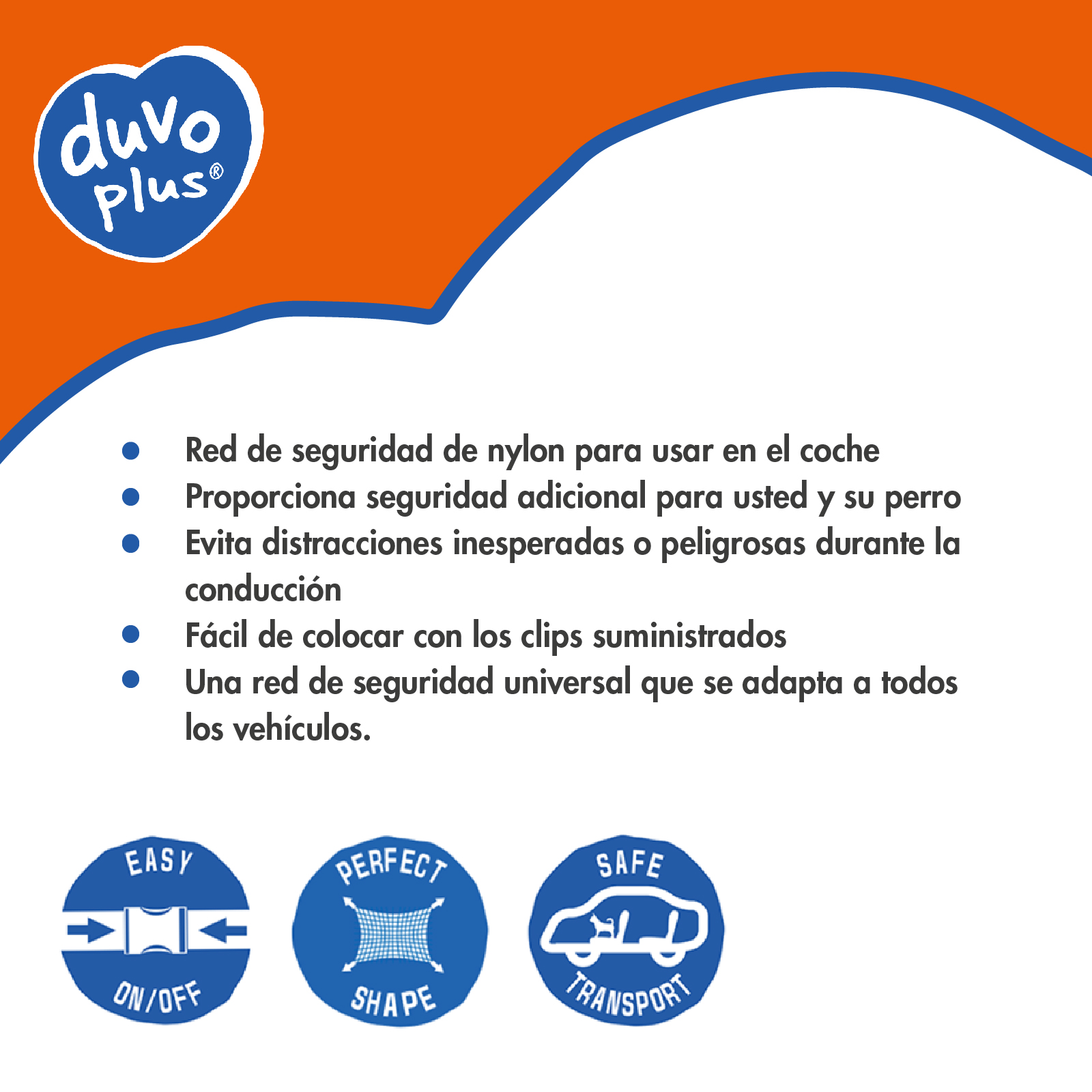 DUVO RED PARA COCHE 120 x 64 CM