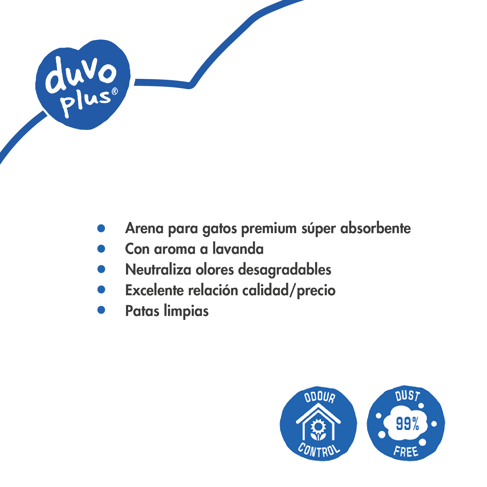 DUVO GEL DE SILICE PREMIUM AROMA LAVANDA 5 LT ( 2,3 KG )