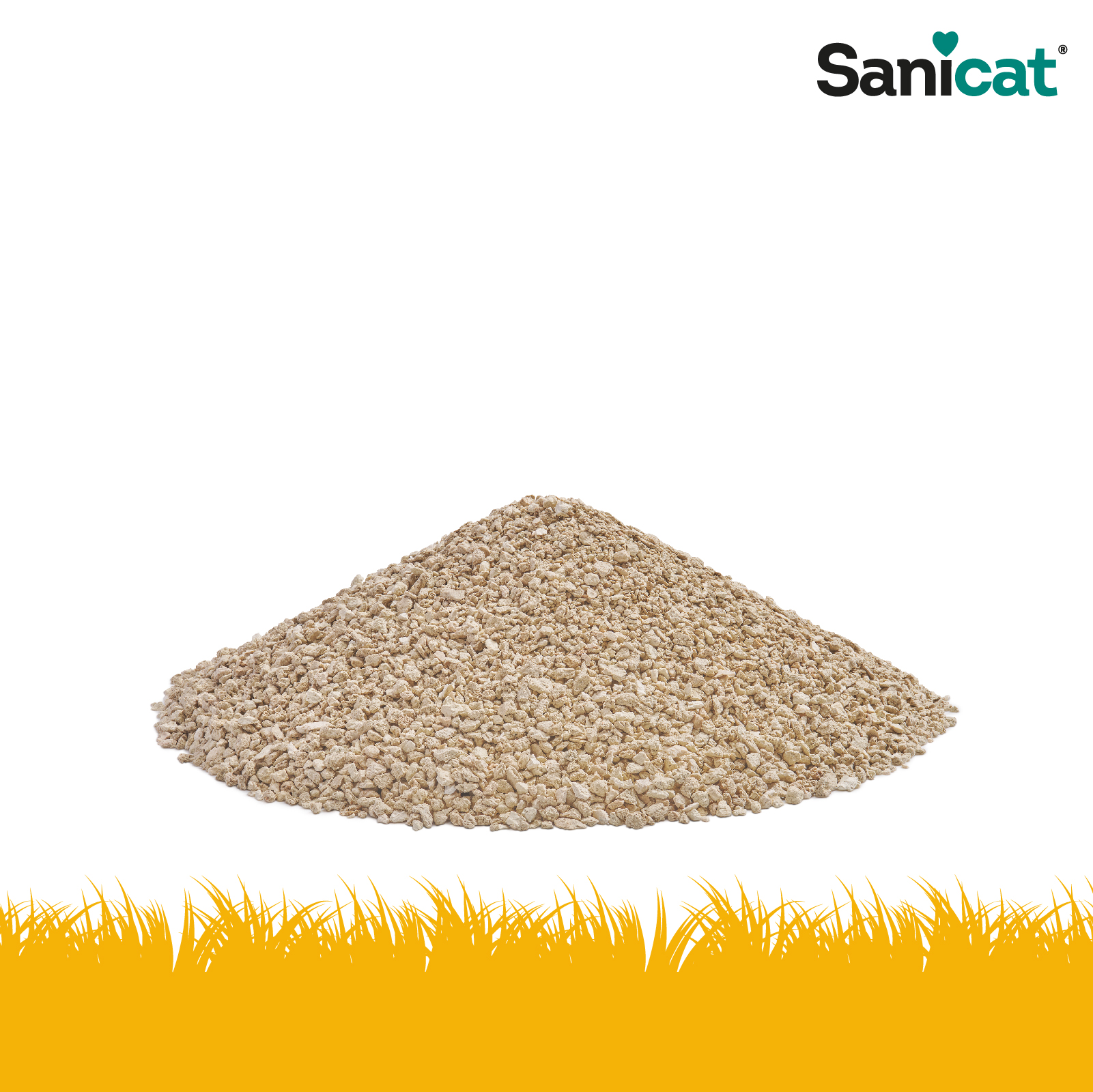 SANICAT BENTONITA AGLOMERANTE CLUMPING SIN AROMA 10 LTS (8.4 Kg)