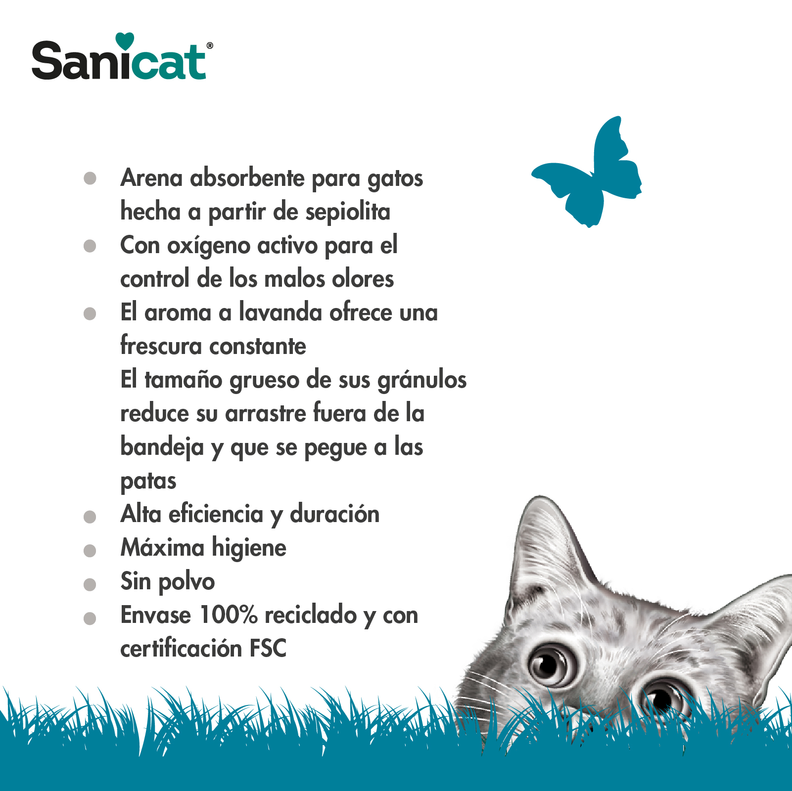 SANICAT SEPIOLITA ABSORVENTE CLASSIC AROMA LAVANDA SUPERPLUS 10 LTS (6.25KG)