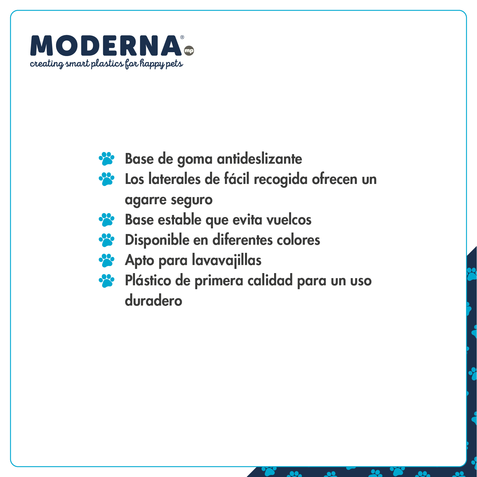 MODERNA COMEDERO SMARTY GATO DOBLE