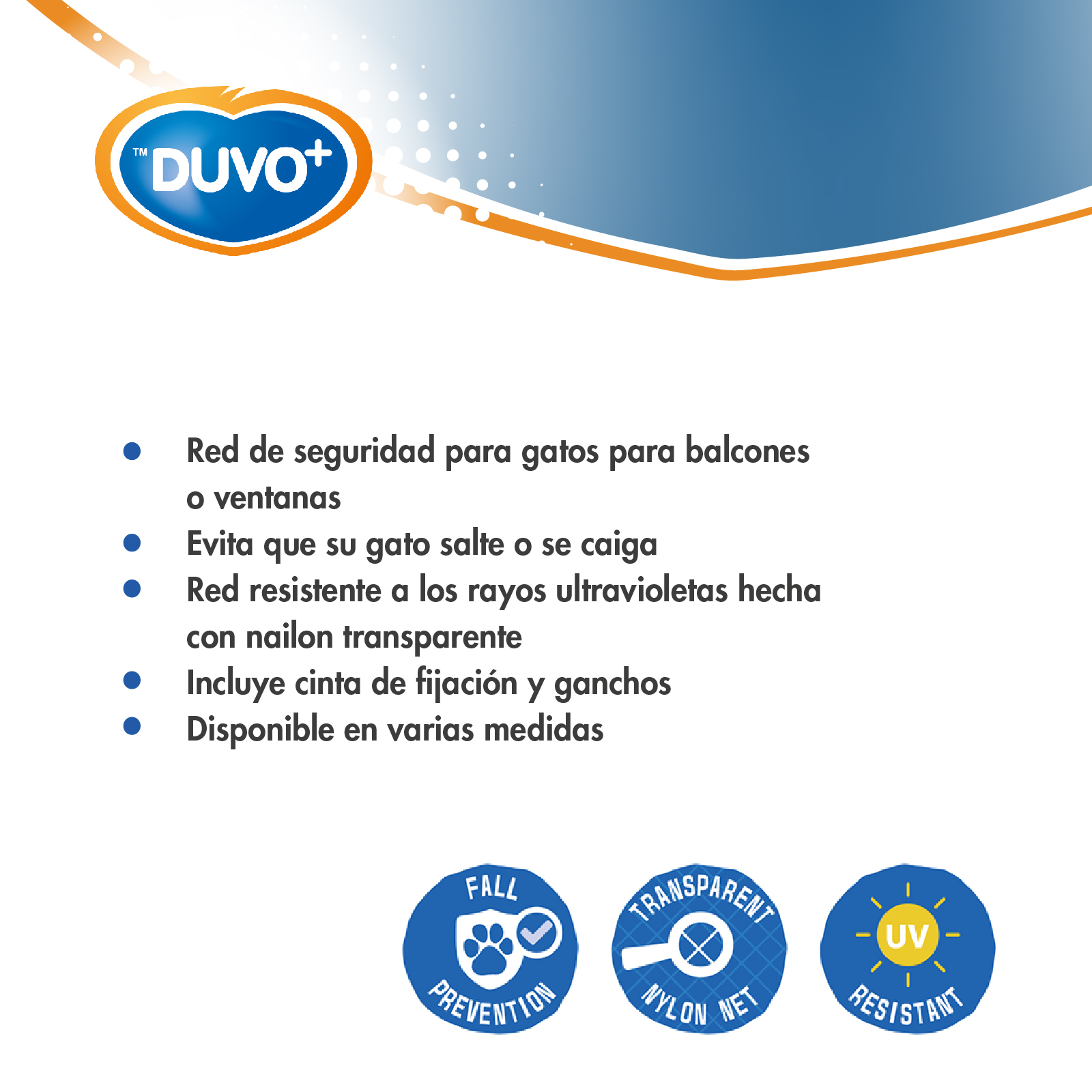 DUVO RED PARA BALCONES