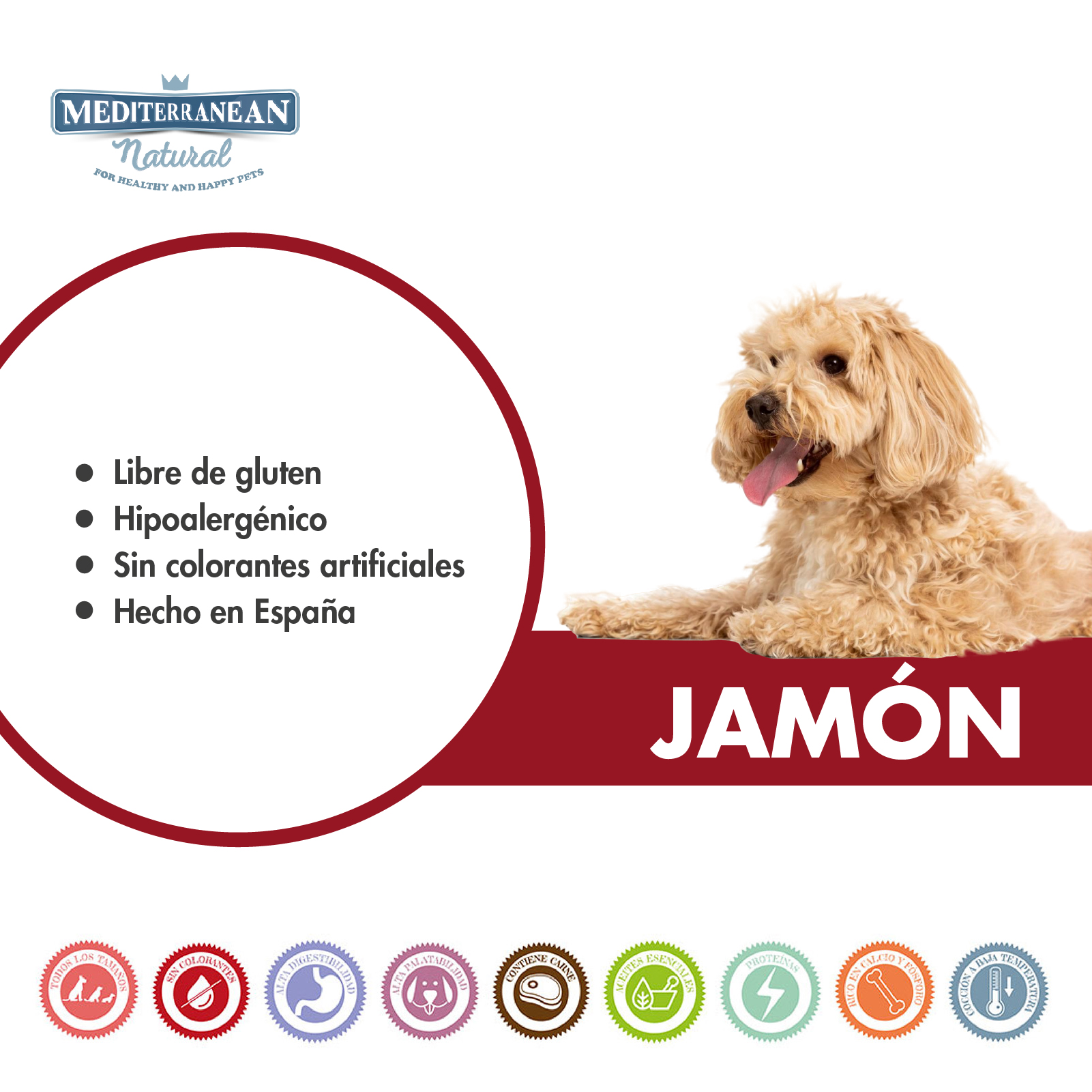 MDT SERRANO STICK PERROS JAMON 16 x 10 UNI