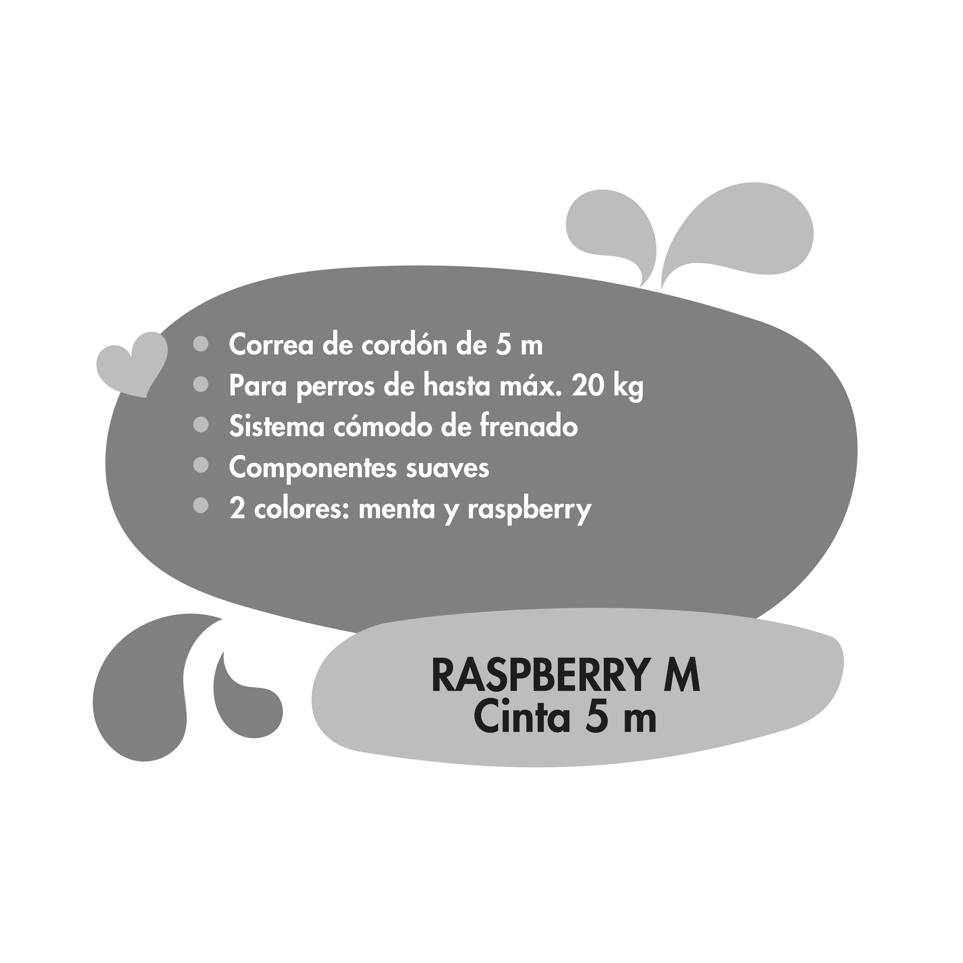 OFERTA FLEXI MENTA/RASPBERRY CORDON M 5 METROS 20 KG