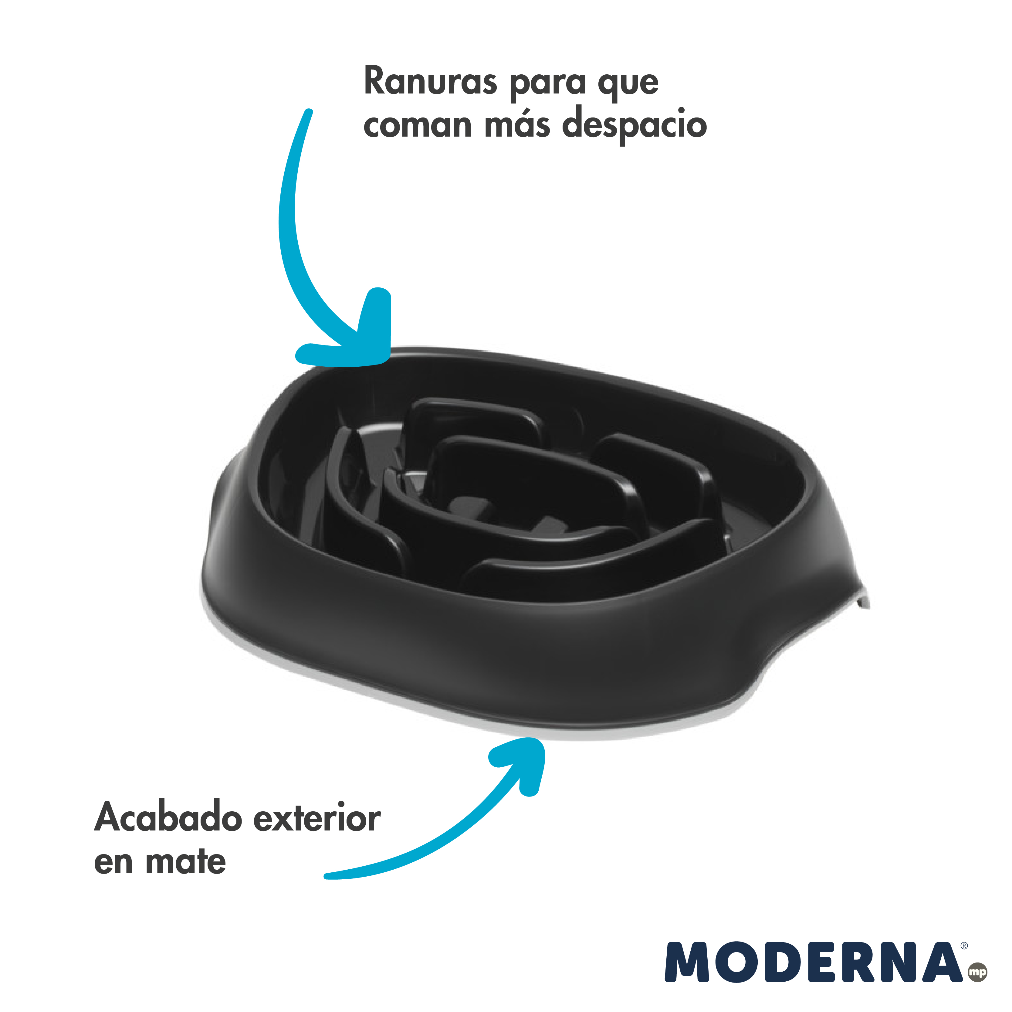 MODERNA COMEDERO SENSIBOWL SLOMO