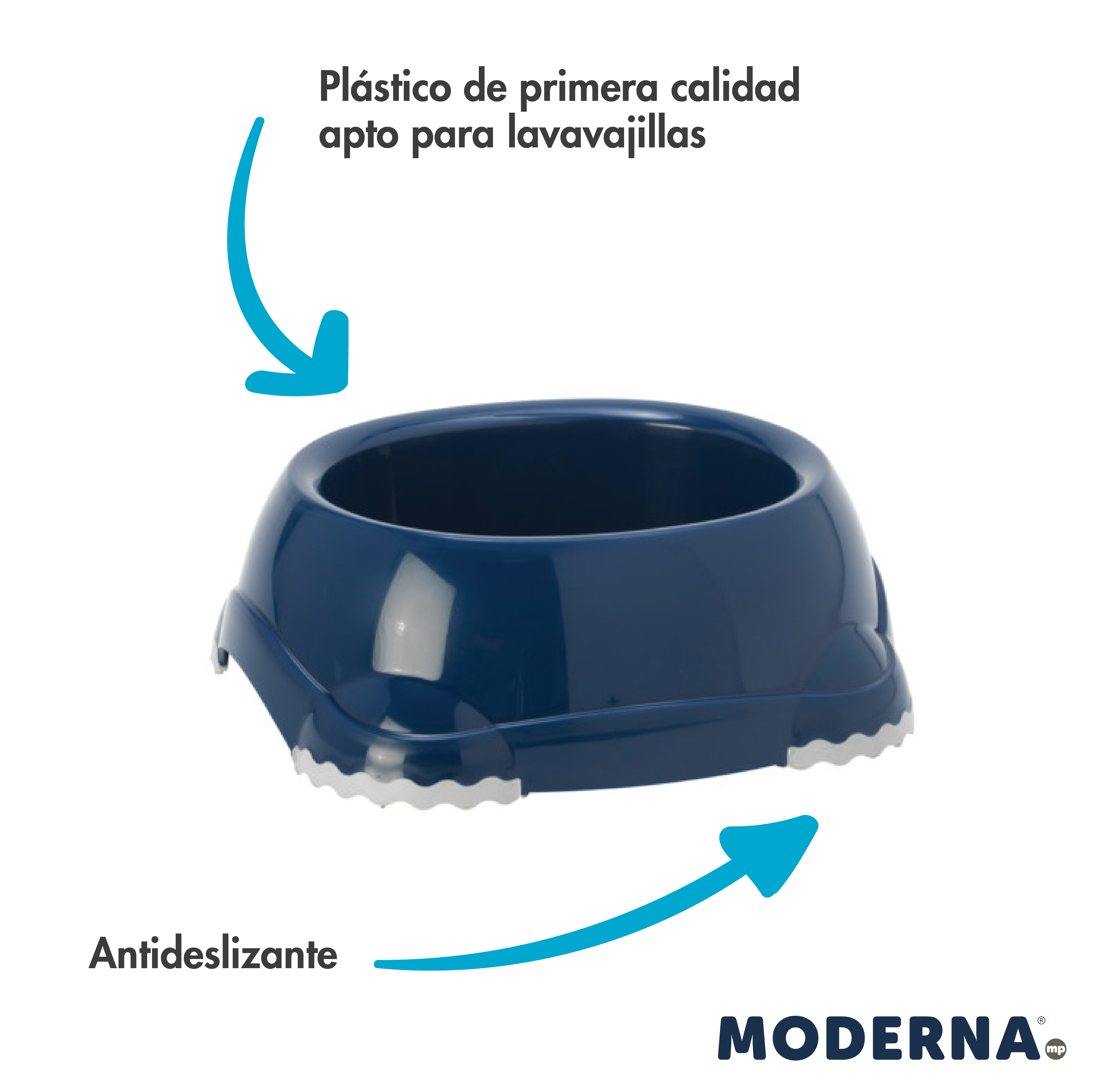 MODERNA COMEDERO SMARTY PERRO Nº2