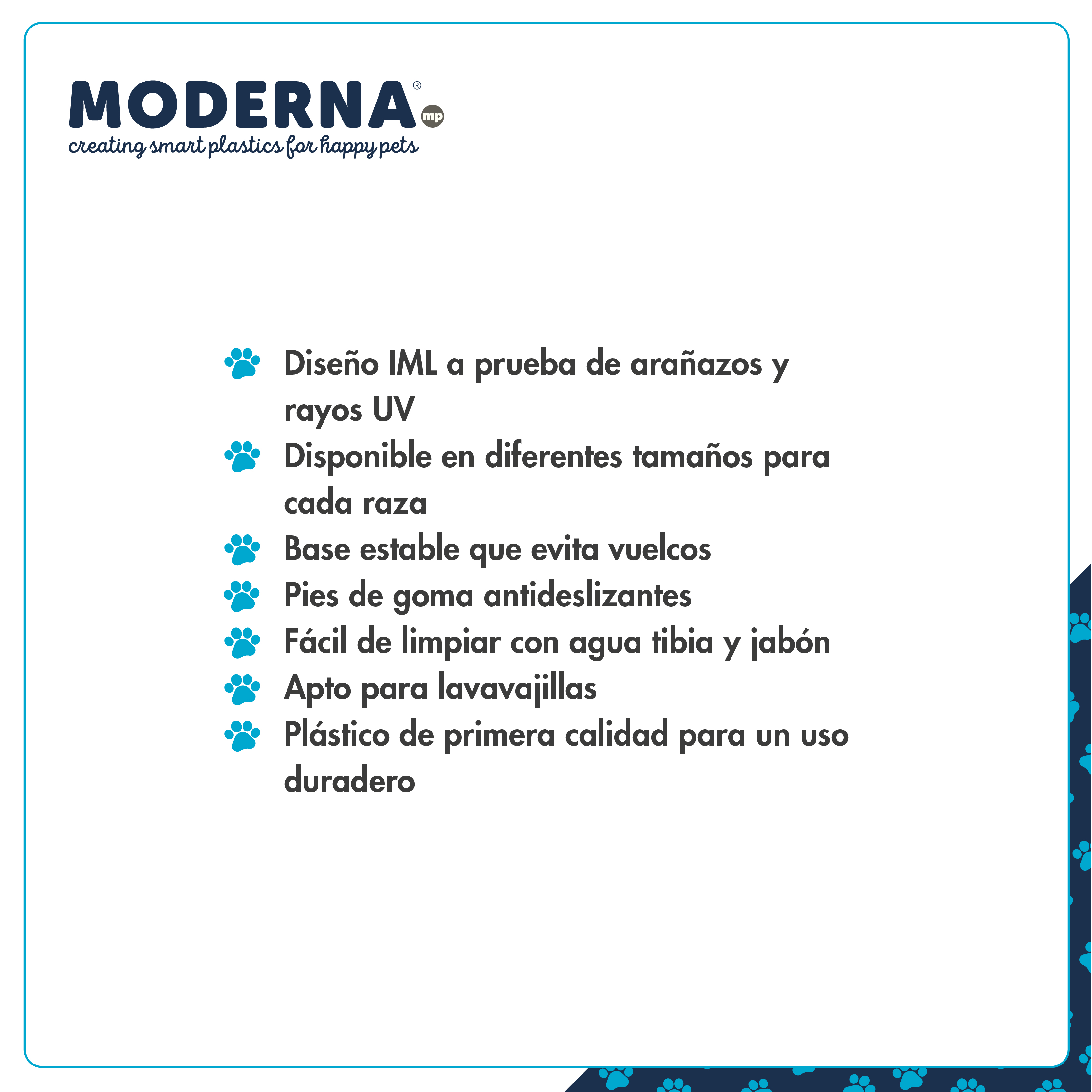 MODERNA COMEDERO BEBEDERO TASTY LUXURIOUS