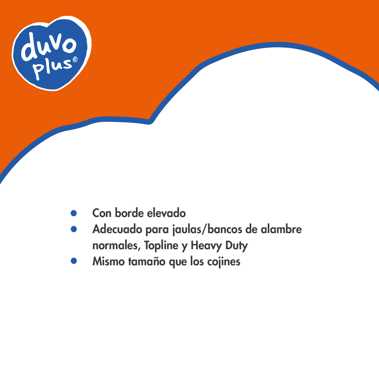 DUVO BASE PLASTICO JAULA METALICA PERRO