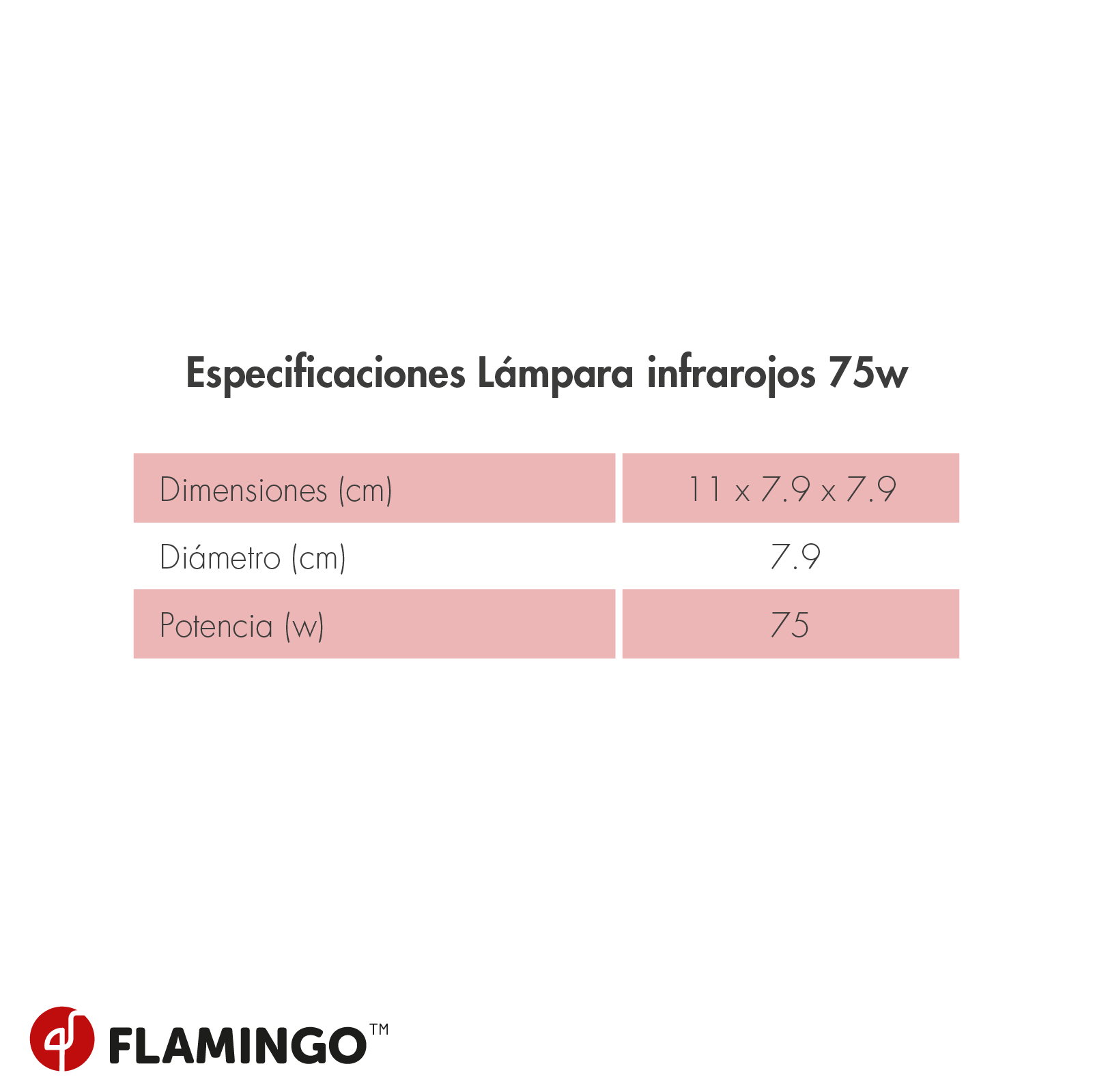 KF LAMPARA INFRARROJOS