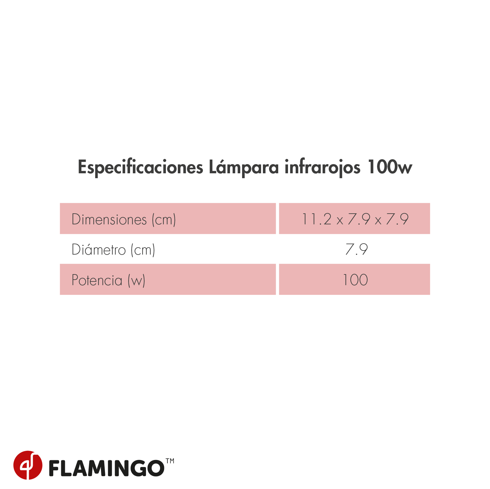 KF LAMPARA INFRARROJOS