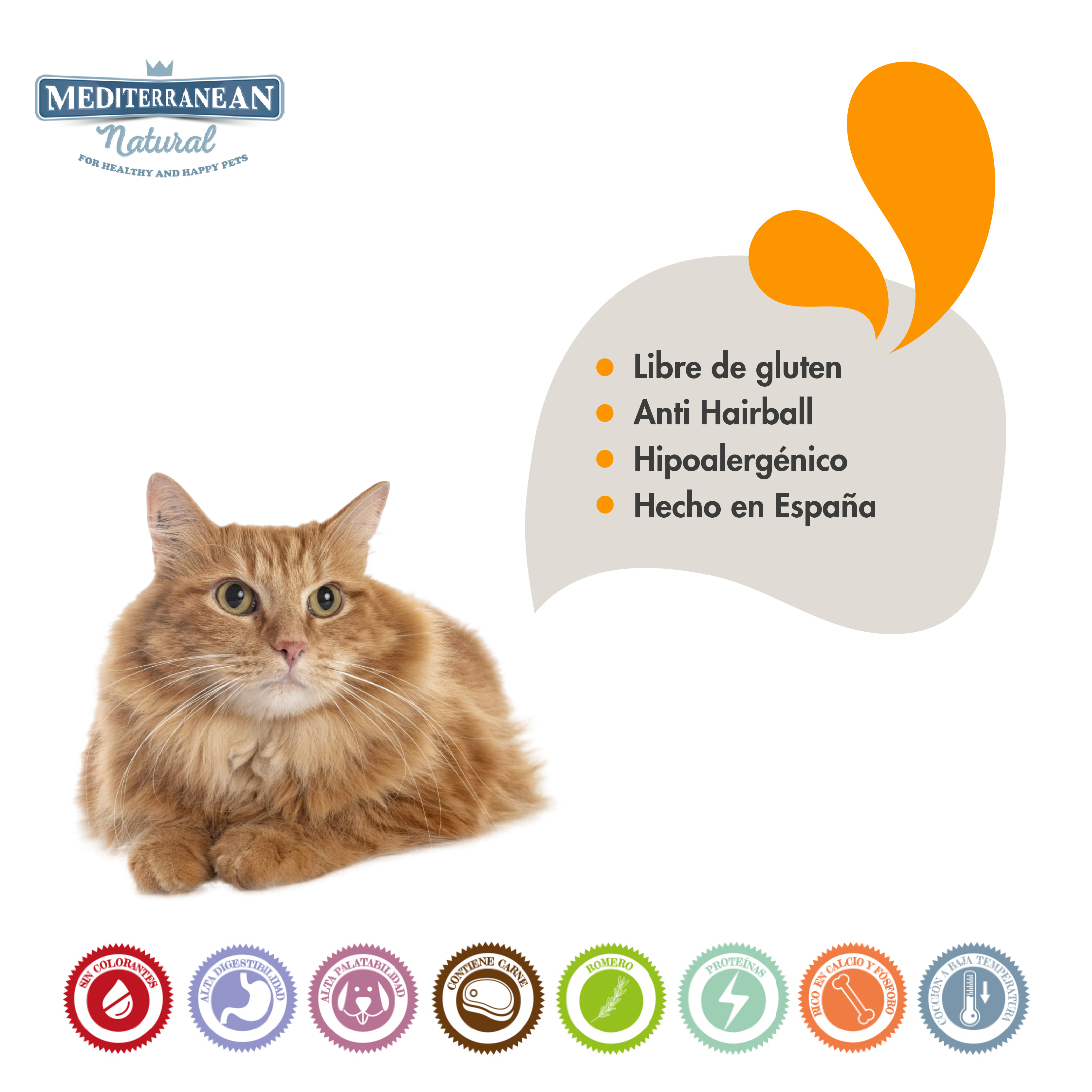 MDT NEW SERRANO SNACKS GATO ANTI HAIRBALL POLLO 50 GR