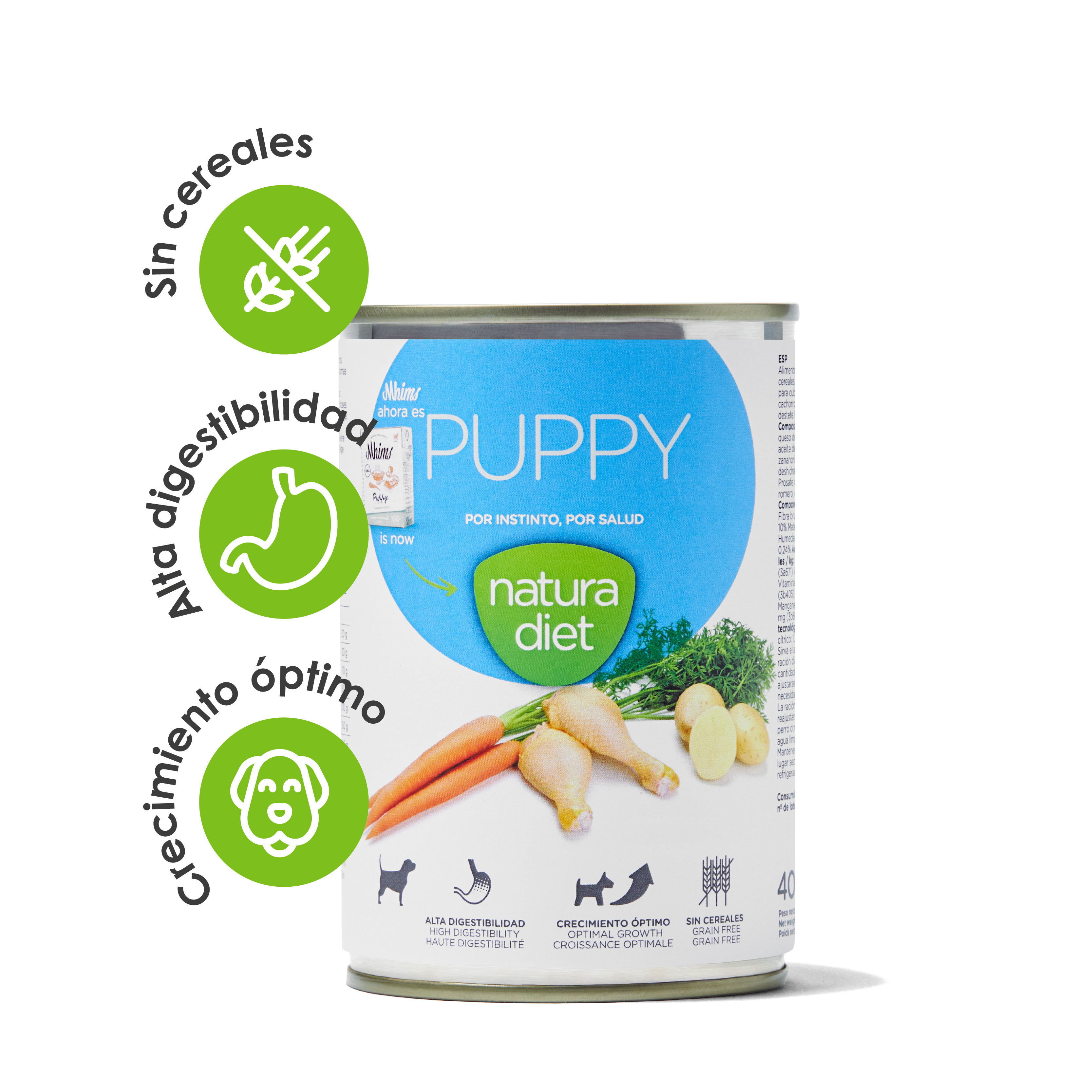 DNG NATURA DIET DOG PATE PUPPY 400 GR