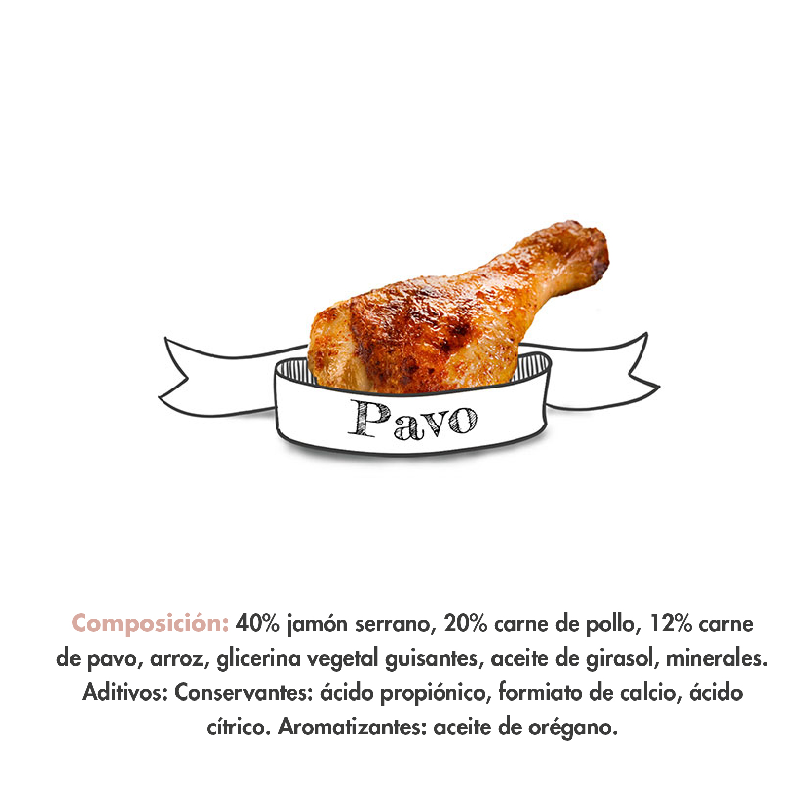 MDT NEW SERRANO SNACKS PERROS PAVO 100 GR