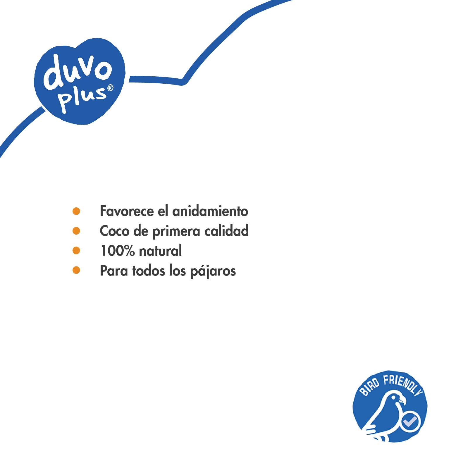 DUVO FIBRA DE COCO PARA NIDOS 50 GR