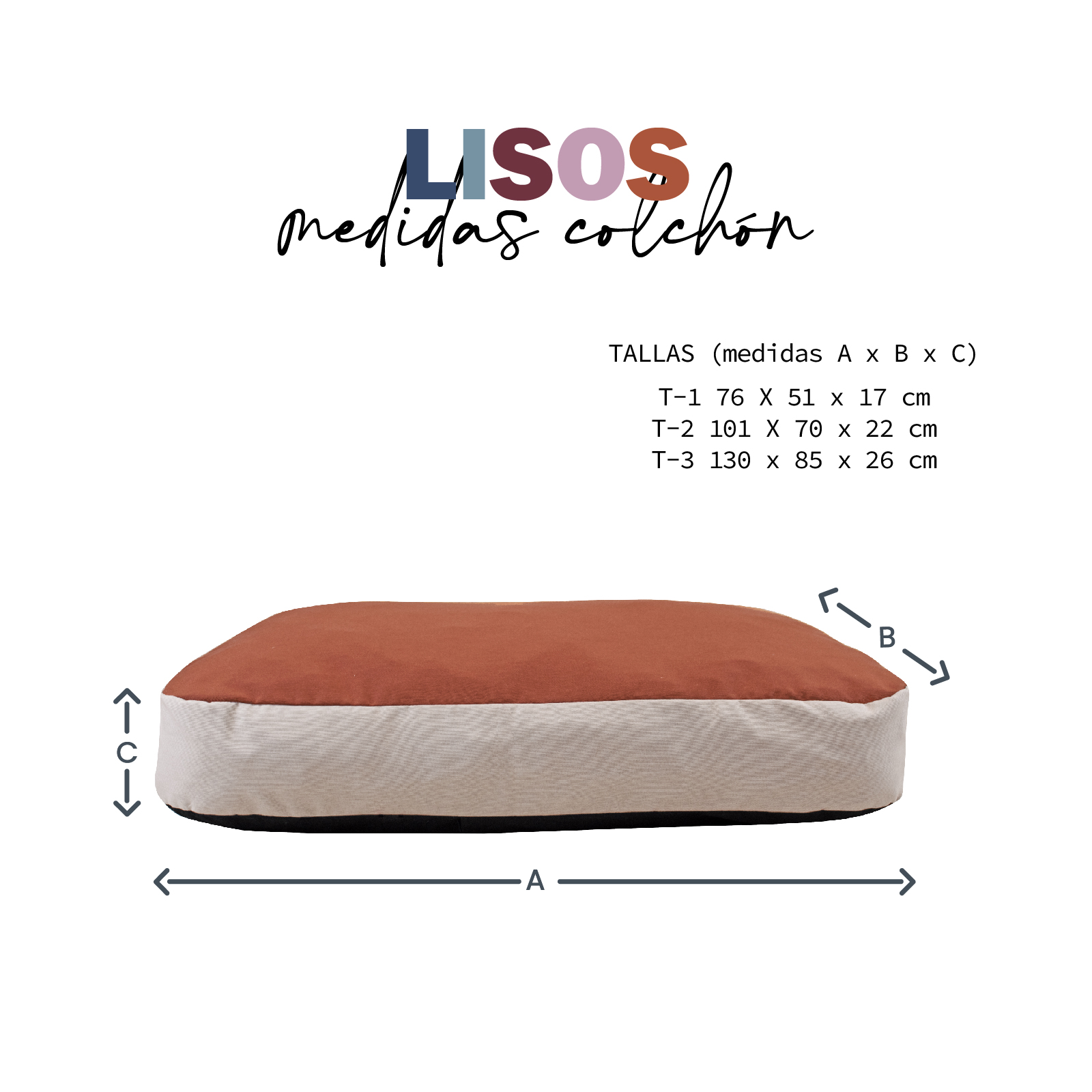 YAGU COLCHON HAPPY CALDERA-BEIGE