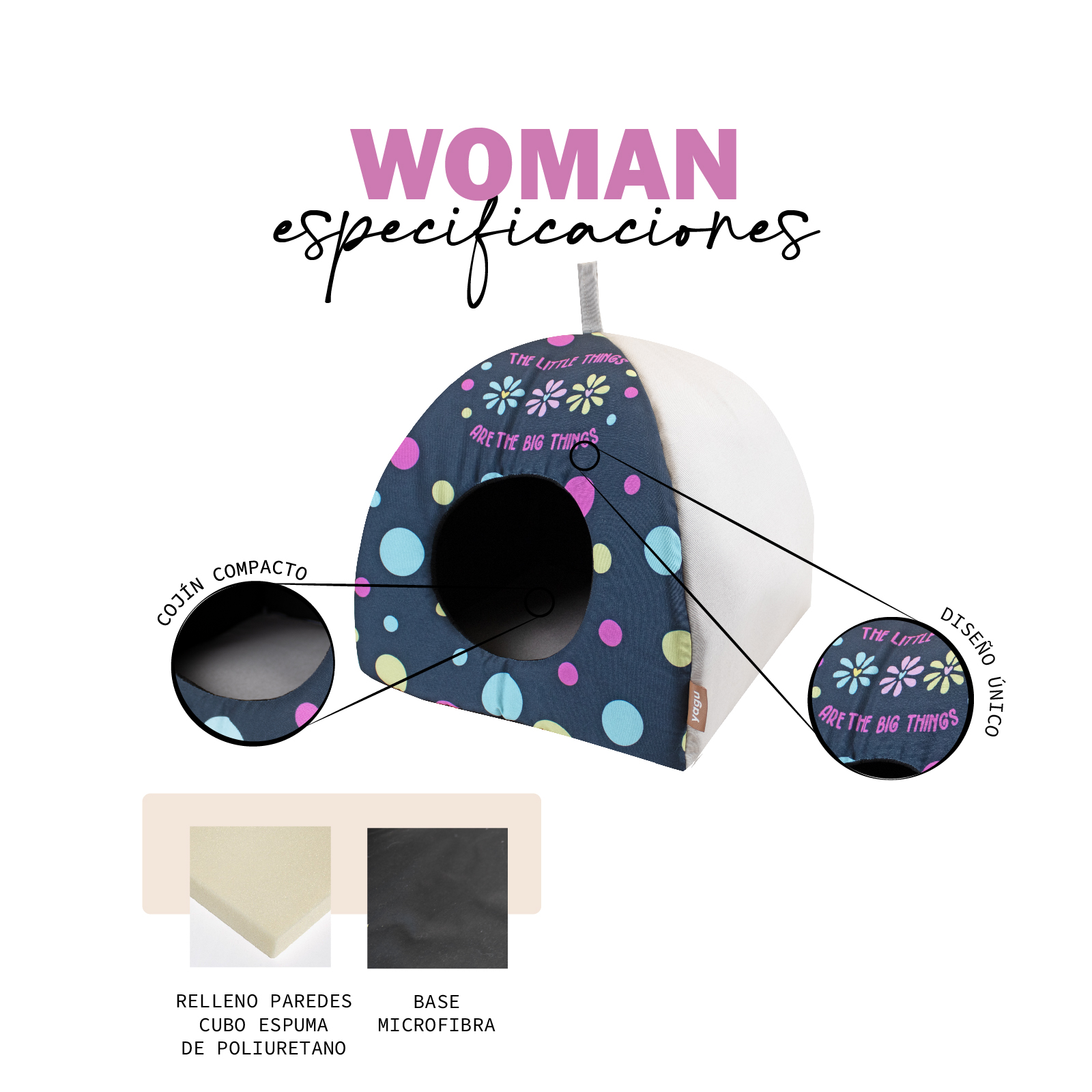 YAGU IGLOO IZARO WOMAN T-U  40 x 40 x 40 CM