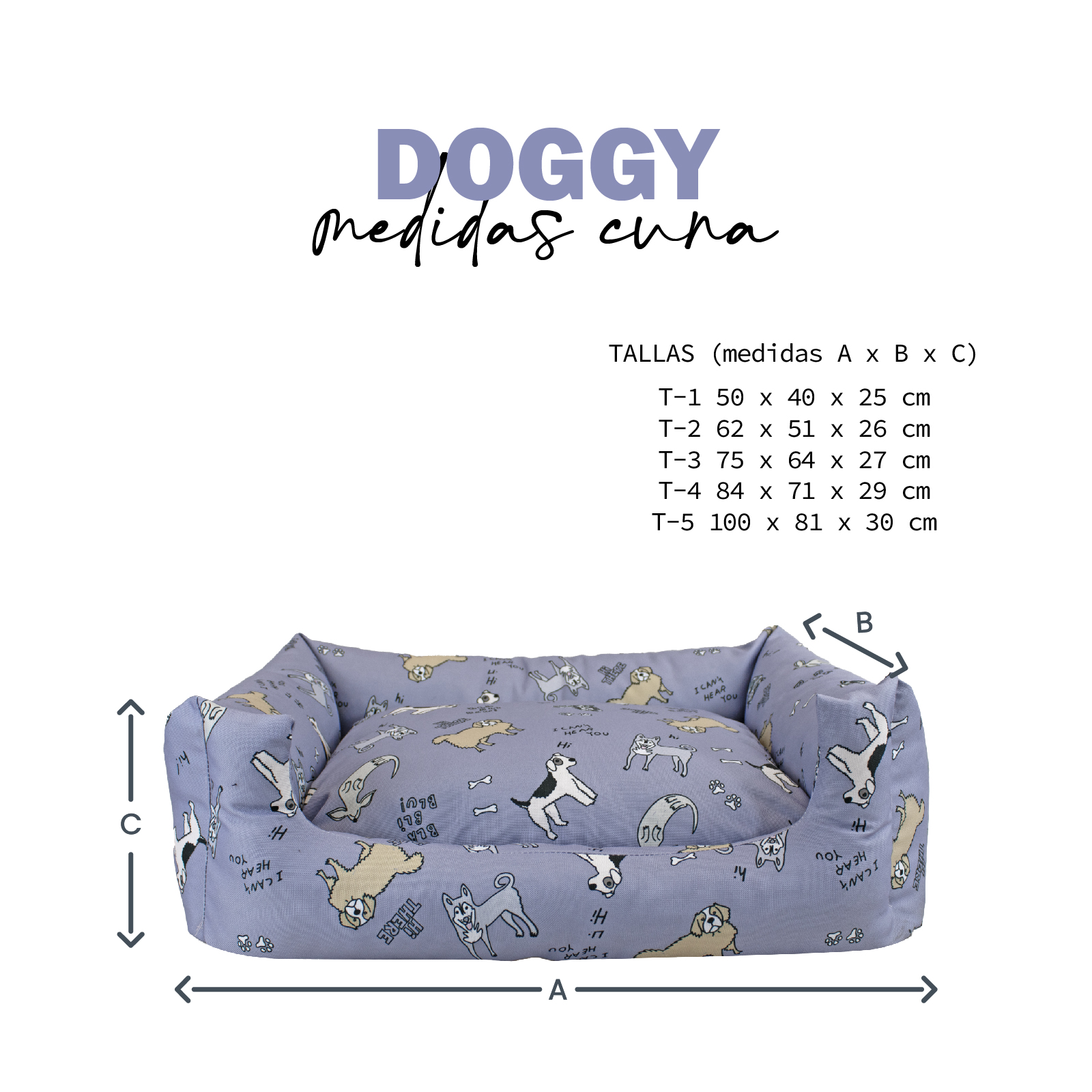 YAGU CUNA OXFORD DOGGY