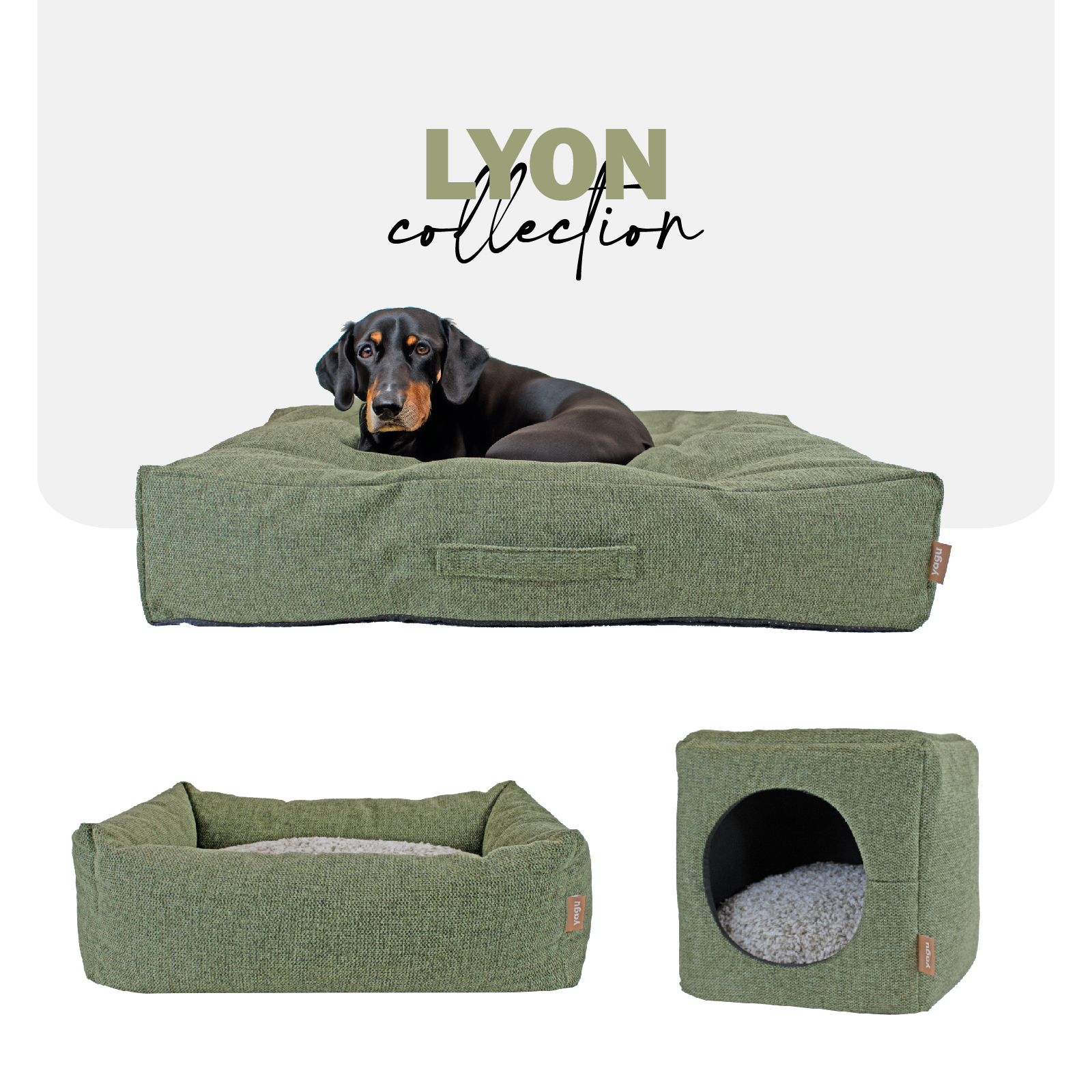 YAGU COLCHON HERMES LYON MENTA T-1  82 x 62 x 16 CM