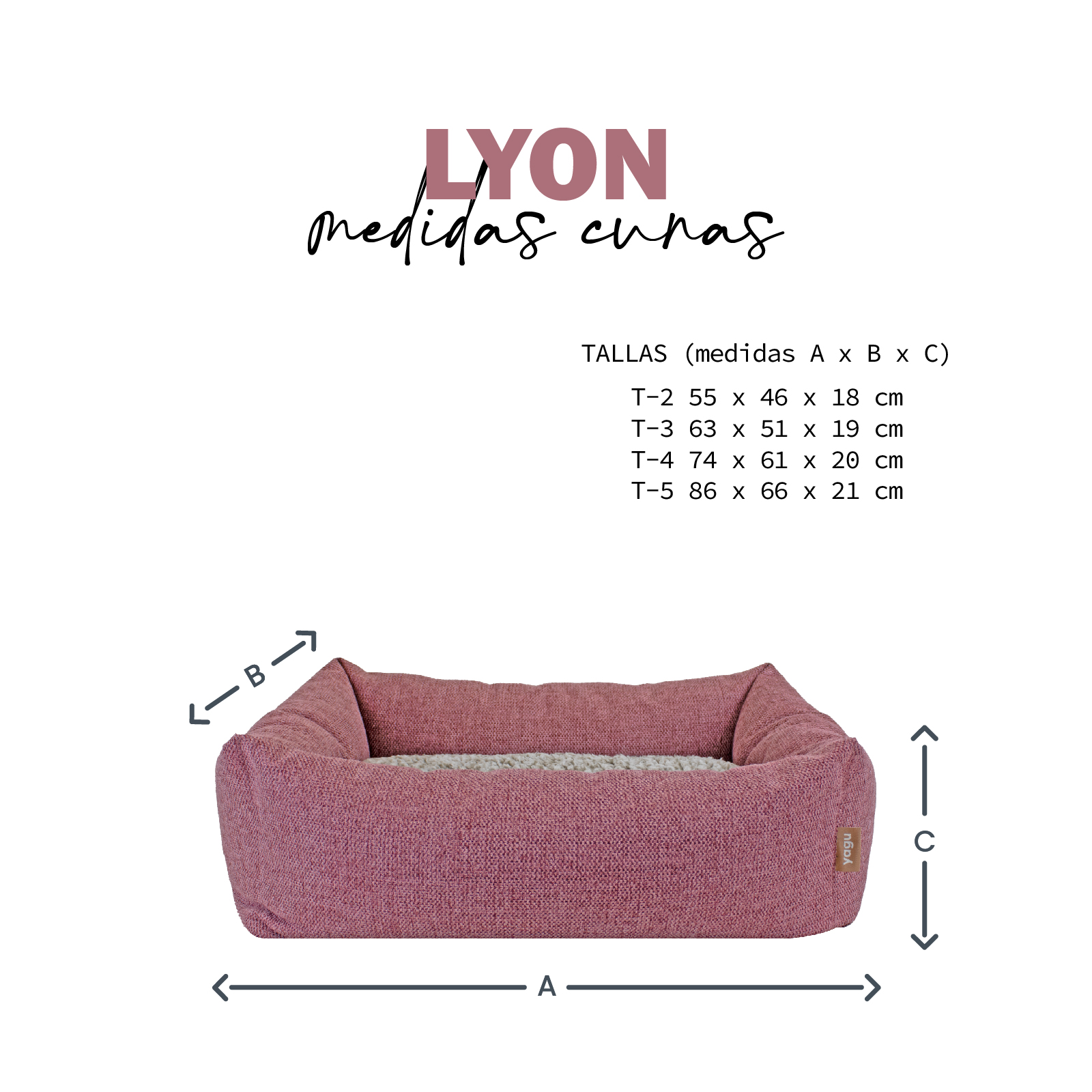 YAGU CUNA COSMO LYON ROSA