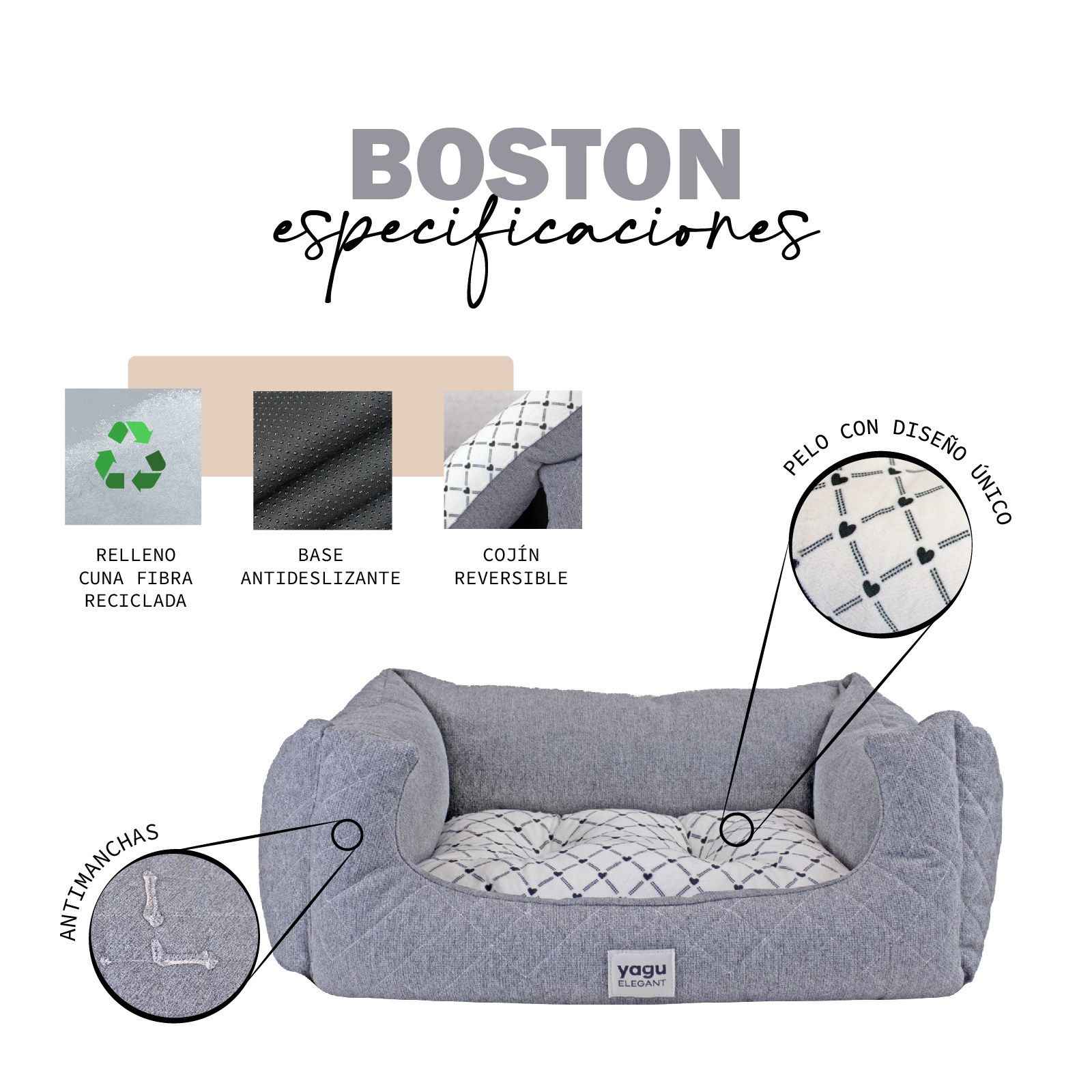 YAGU CUNA CONFORT BOSTON