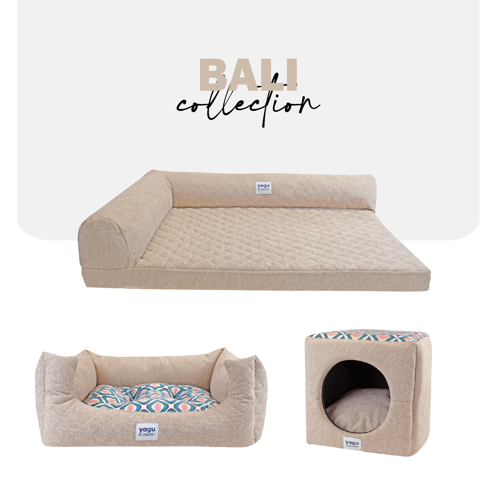 YAGU CUBO BALI T-U  33 x 33 x 33 CM