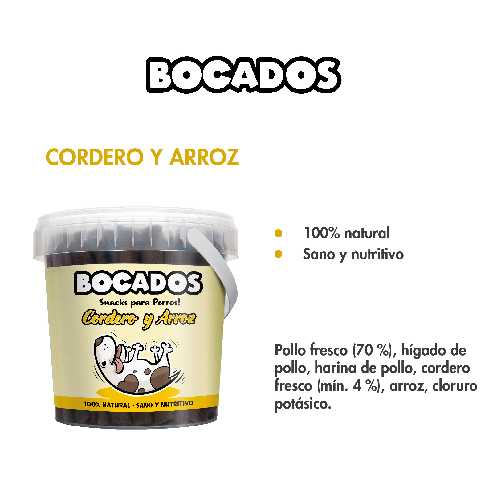 DNG BOCADOS DE CORDERO Y ARROZ