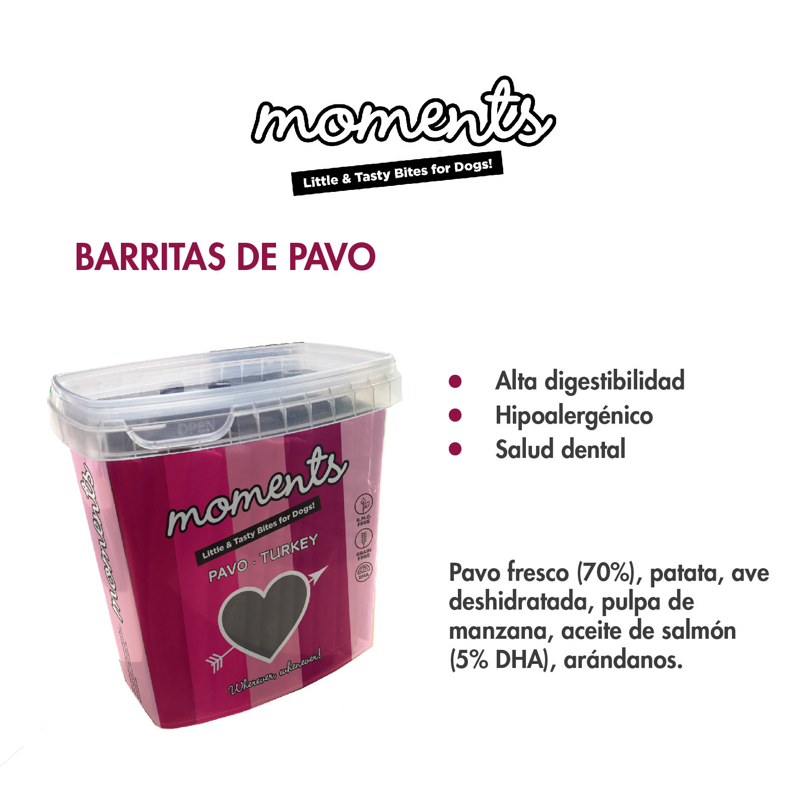 DNG MOMENTS DOG BARRITAS