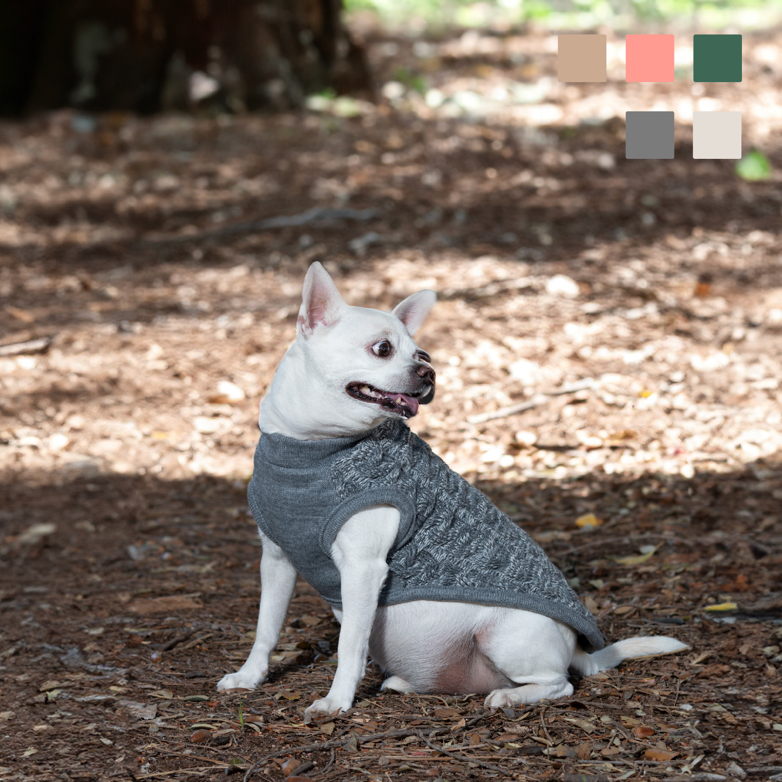 MI&amp;DOG JERSEY TRENZADO INDIGO
