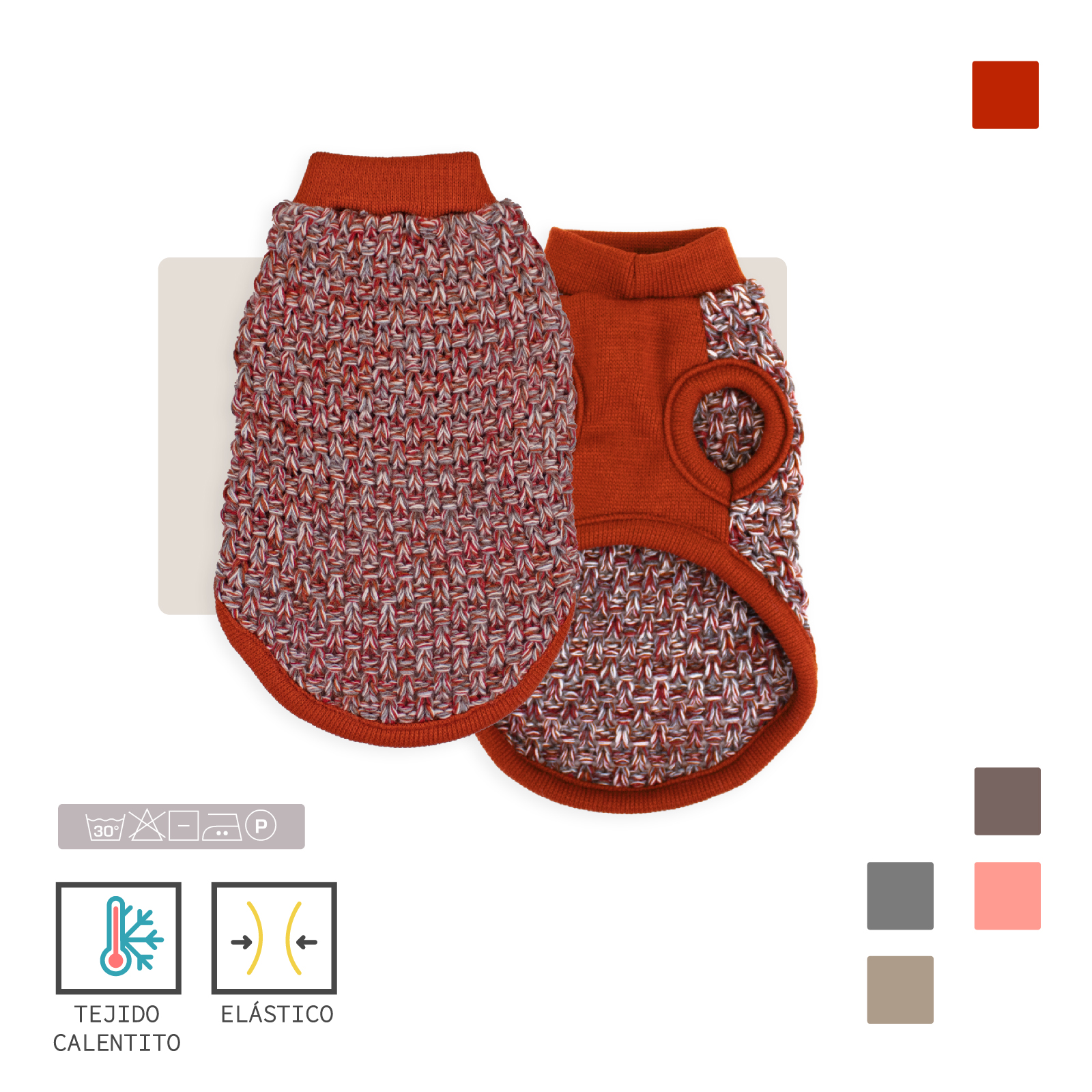MI&amp;DOG JERSEY TRENZADO HERMES