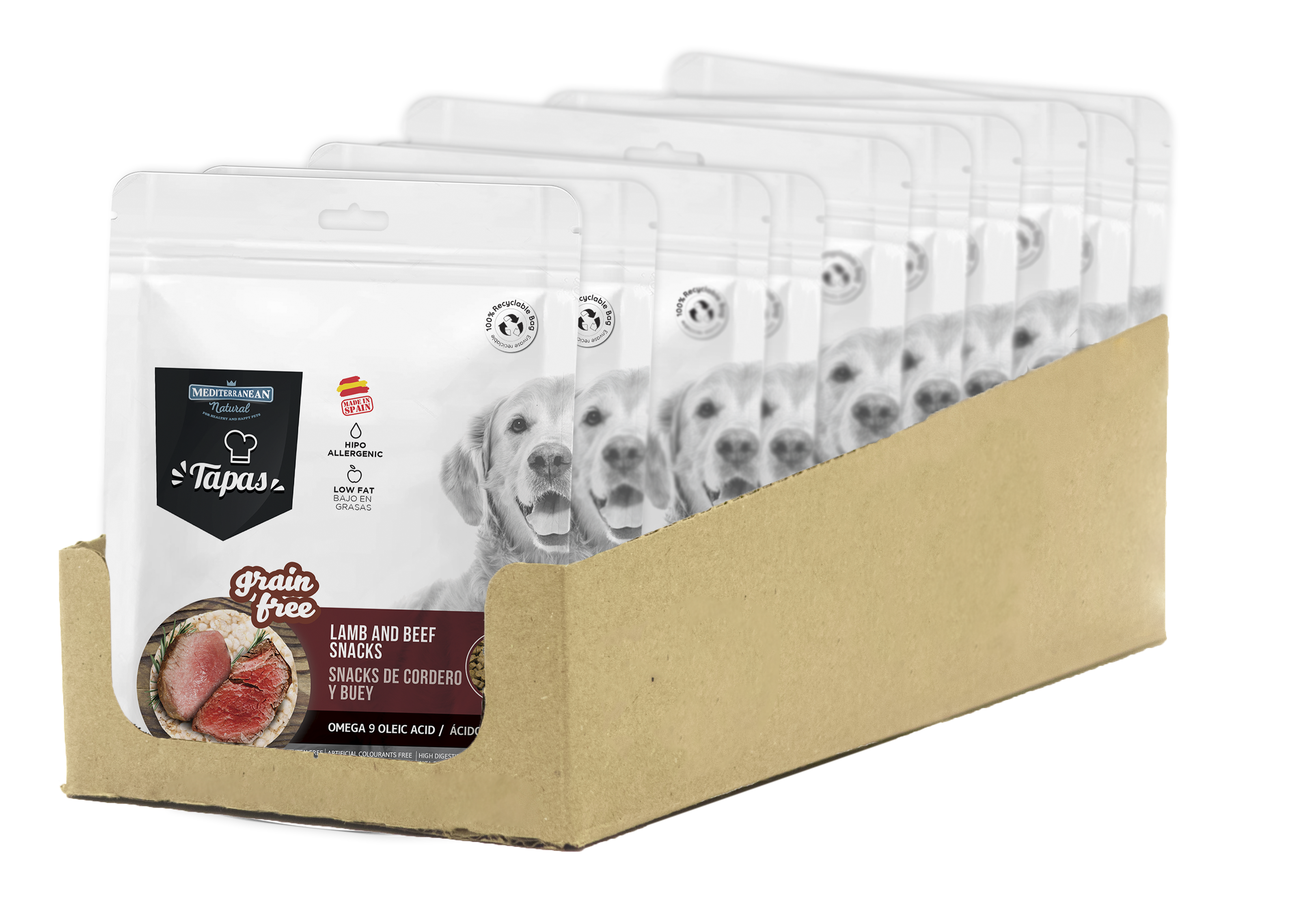 MDT TAPAS GRAIN FREE CORDERO Y BUEY 150 GR