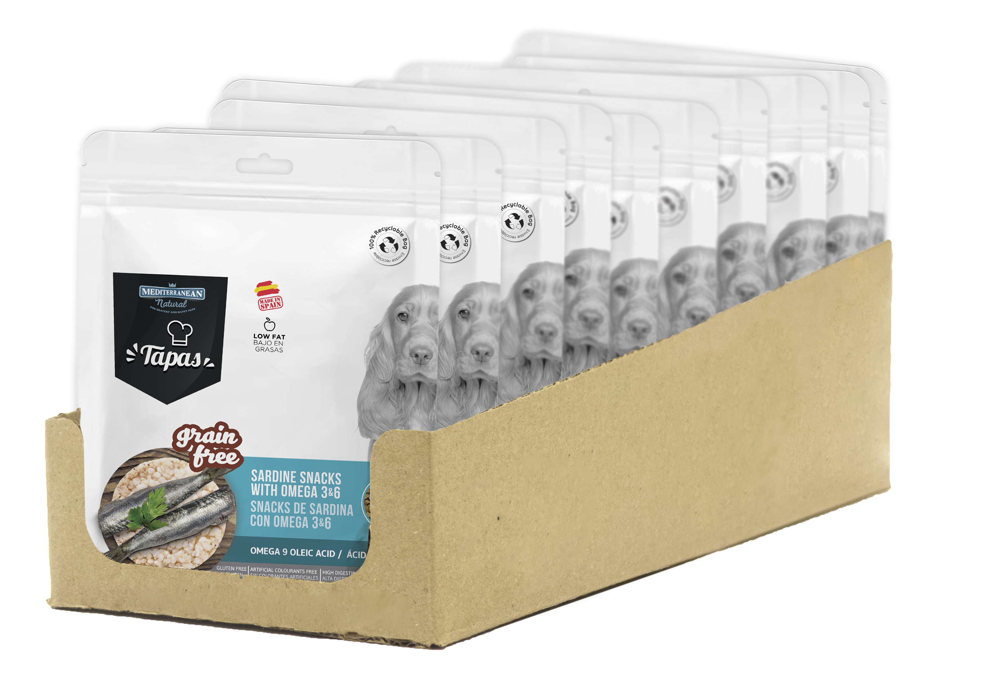 MDT TAPAS GRAIN FREE SARDINA 150 GR