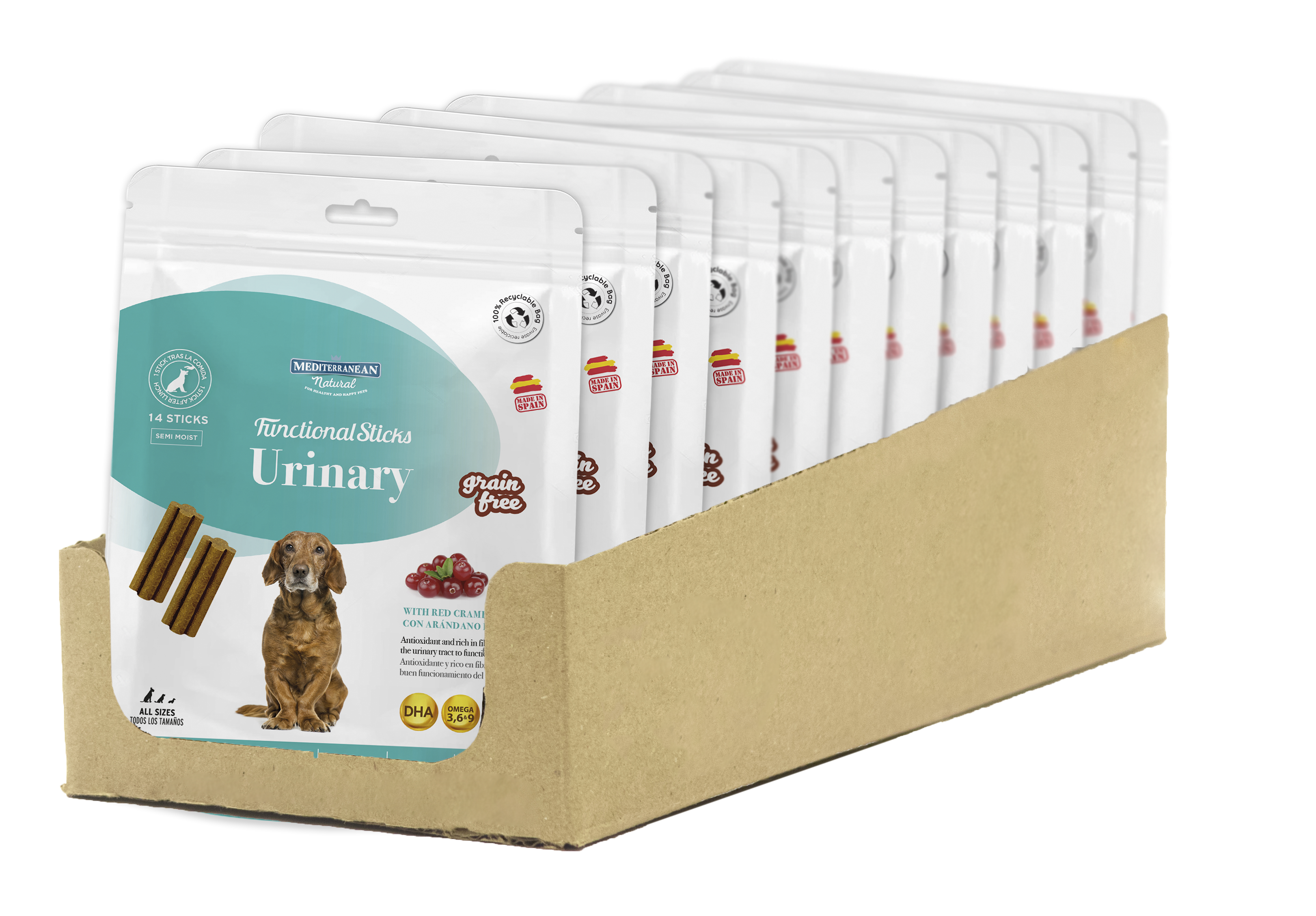 MDT FUNCIONAL STICKS URINARY 110 GR
