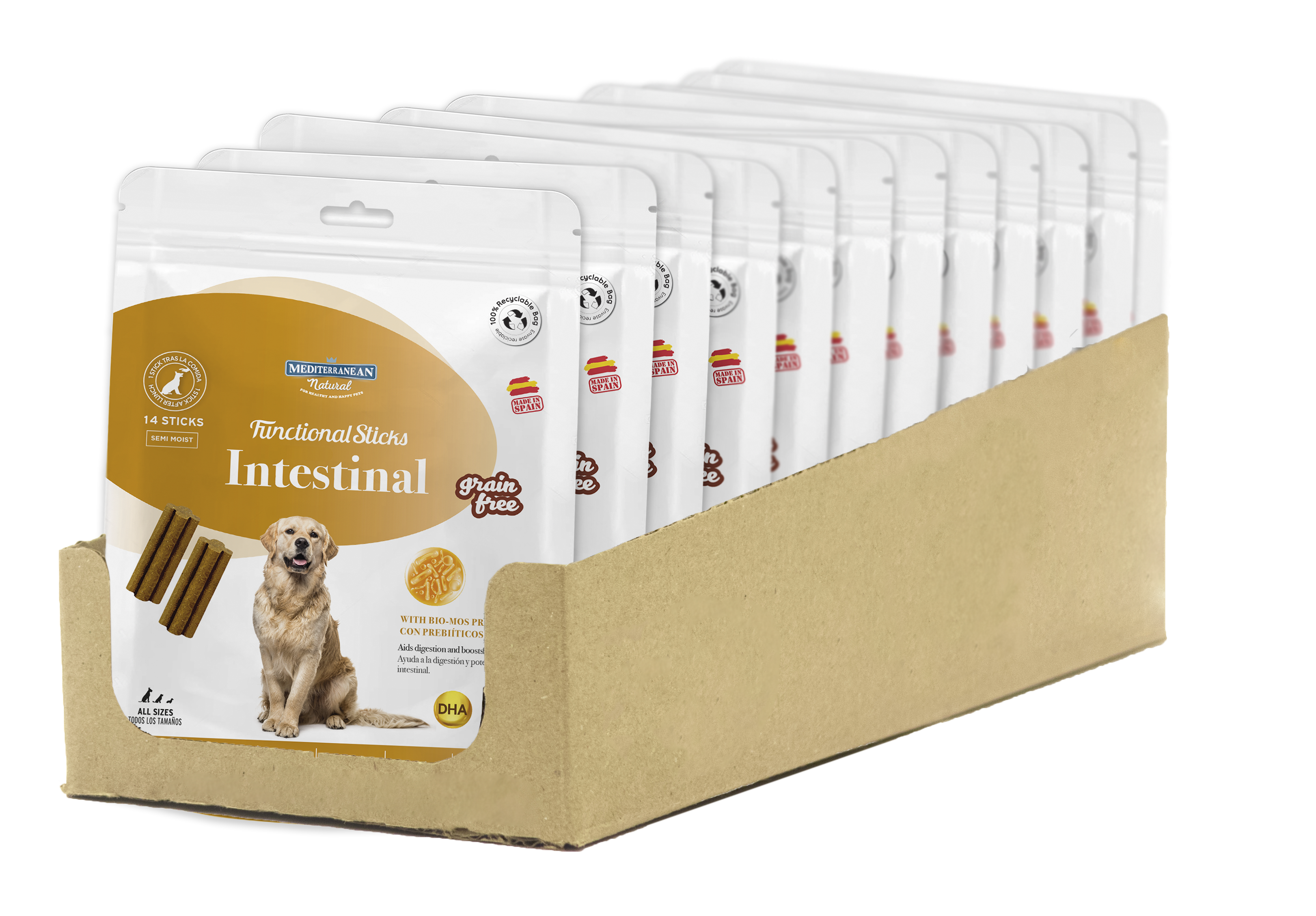 MDT FUNCIONAL STICKS INTESTINAL 110 GR