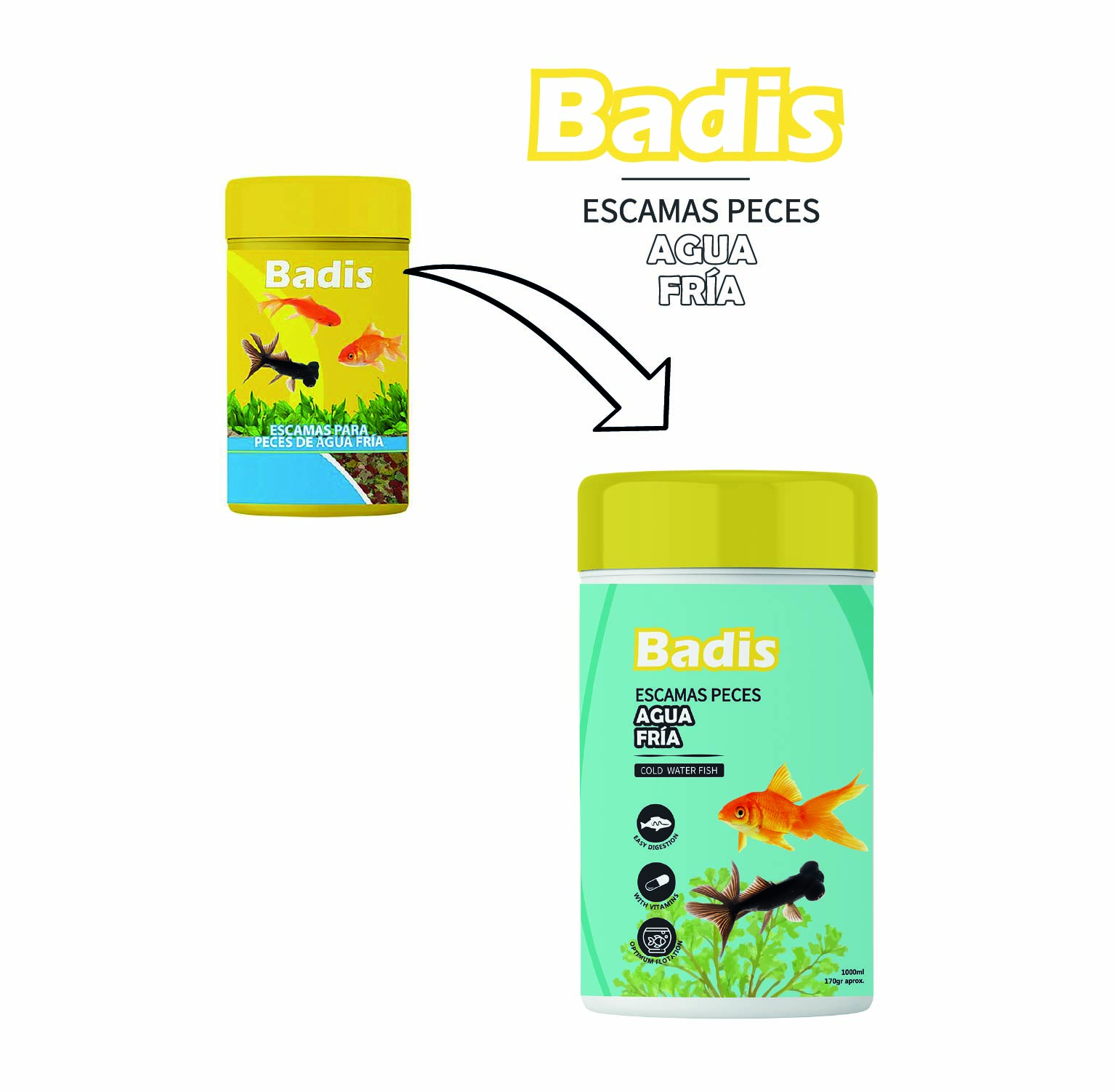 BADIS ESCAMA AGUA FRIA