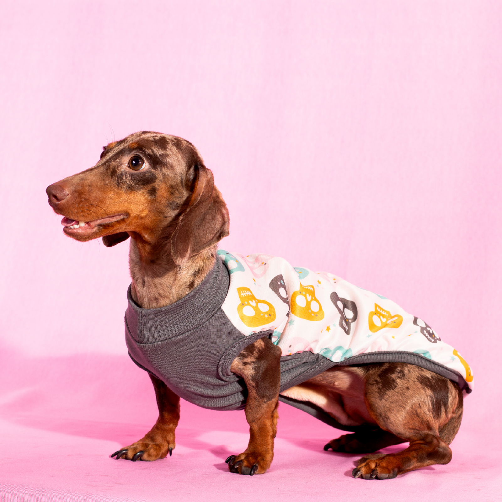 YAGU MODA ABRIGO CAPA CALAVERAS