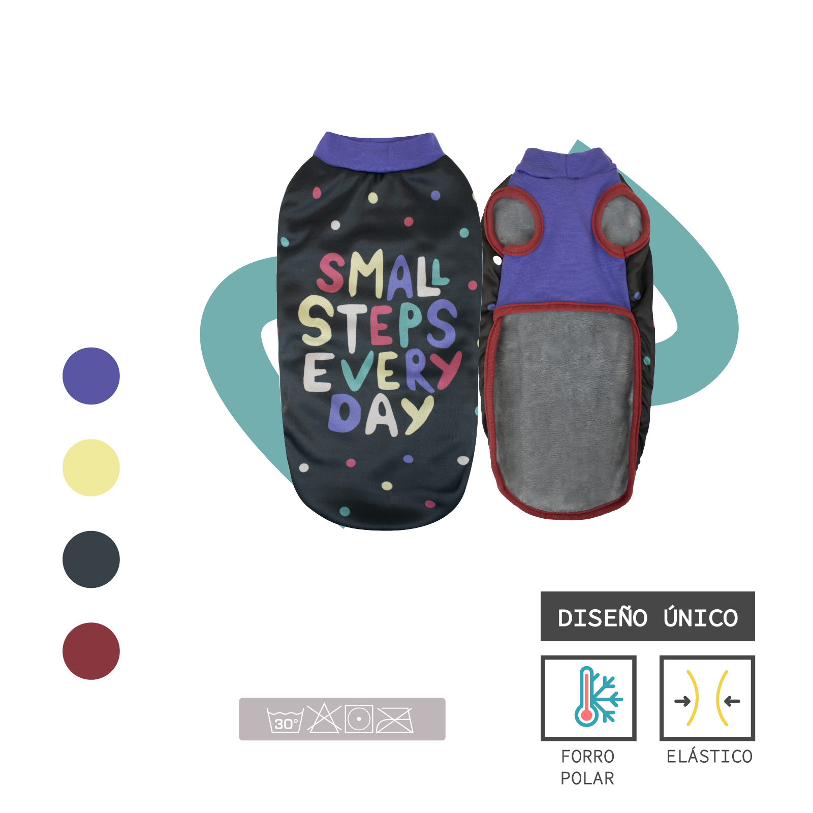 YAGU MODA ABRIGO CAPA STEPS