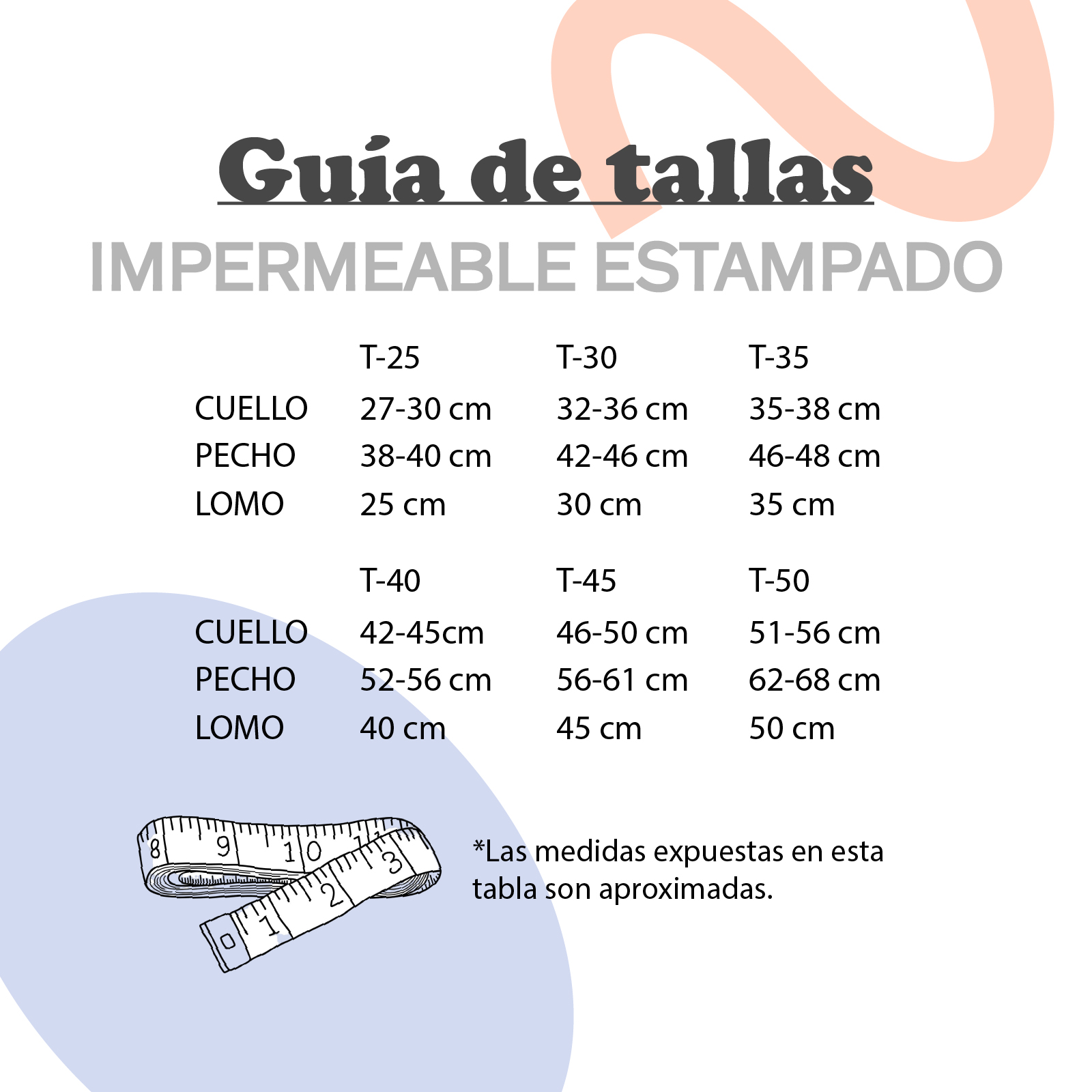 YAGU MODA IMPERMEABLE CONFETI