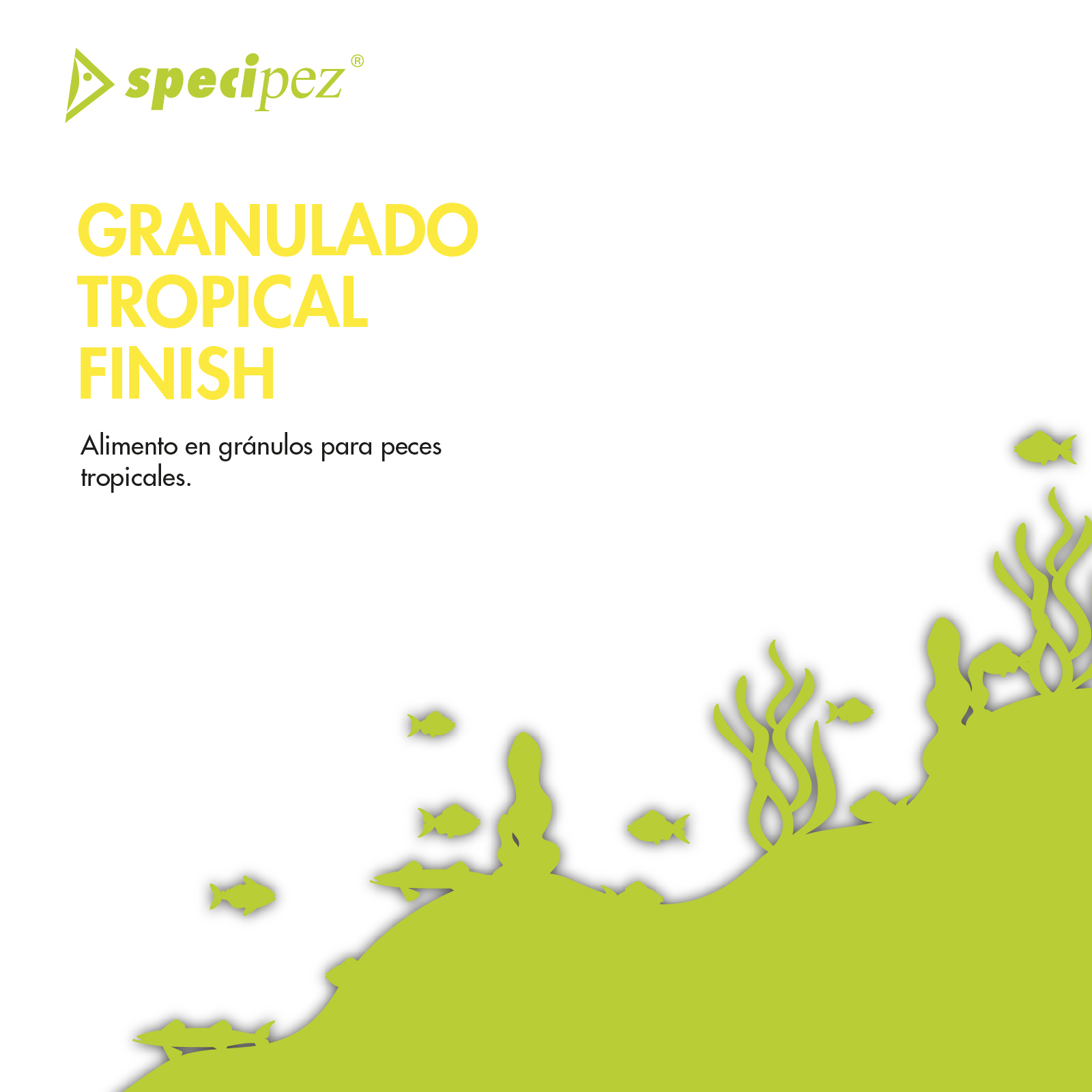 SPECIPEZ COMIDA GRANULADO TROPICAL FINISH