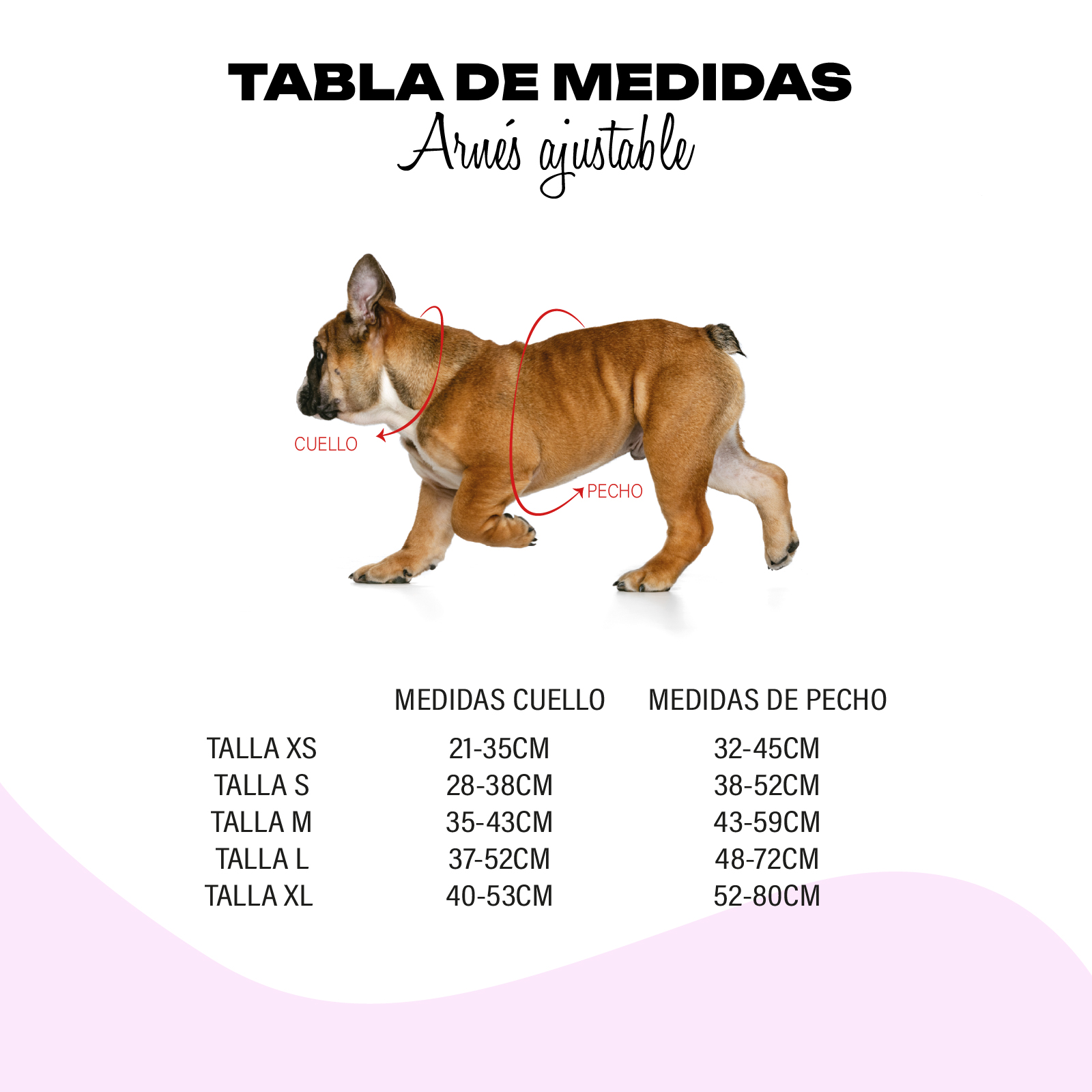 YAGU PASEO ARNES REGULABLE FLOW ROSA