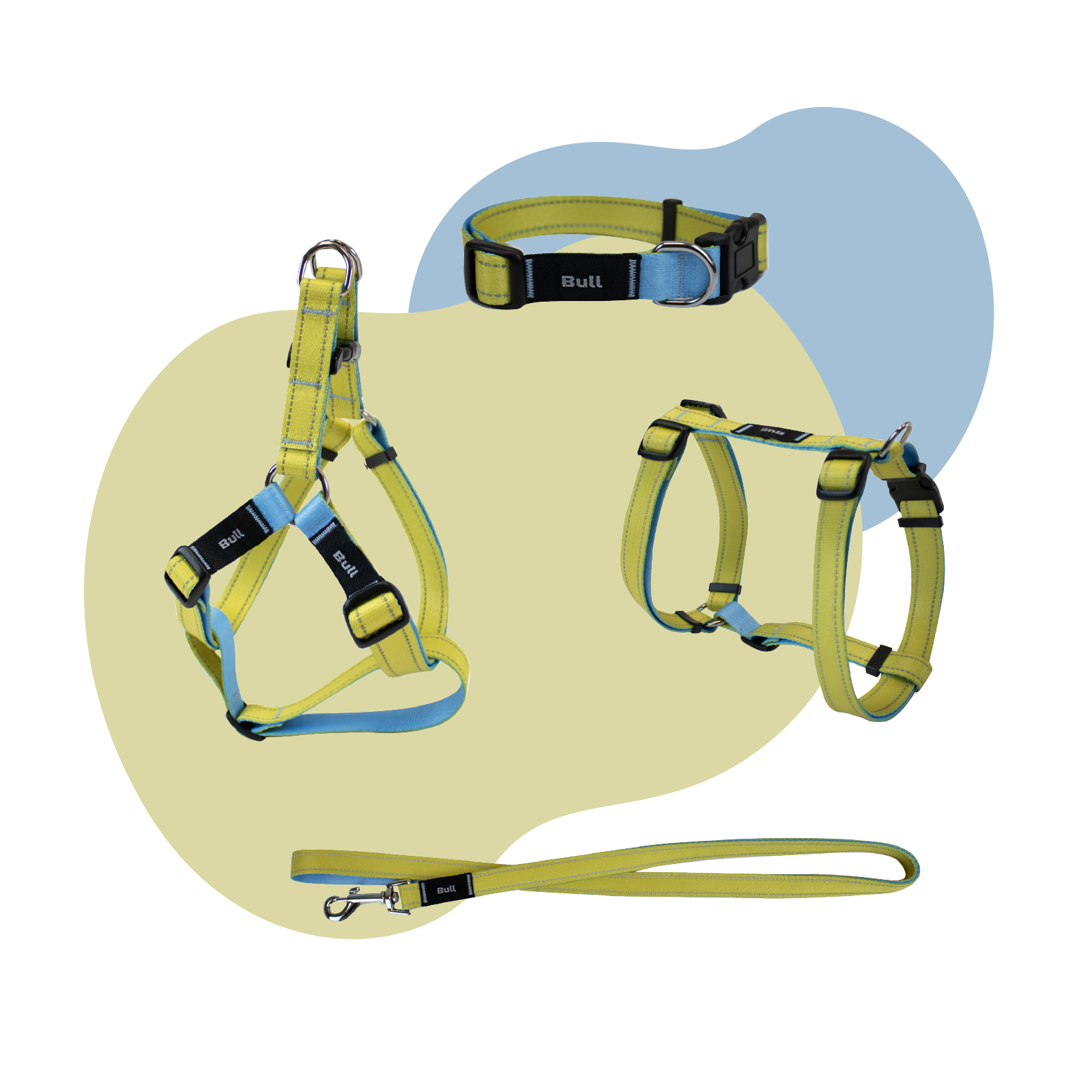 YAGU PASEO RAMAL NYLON REFLECTANTE YELLOW