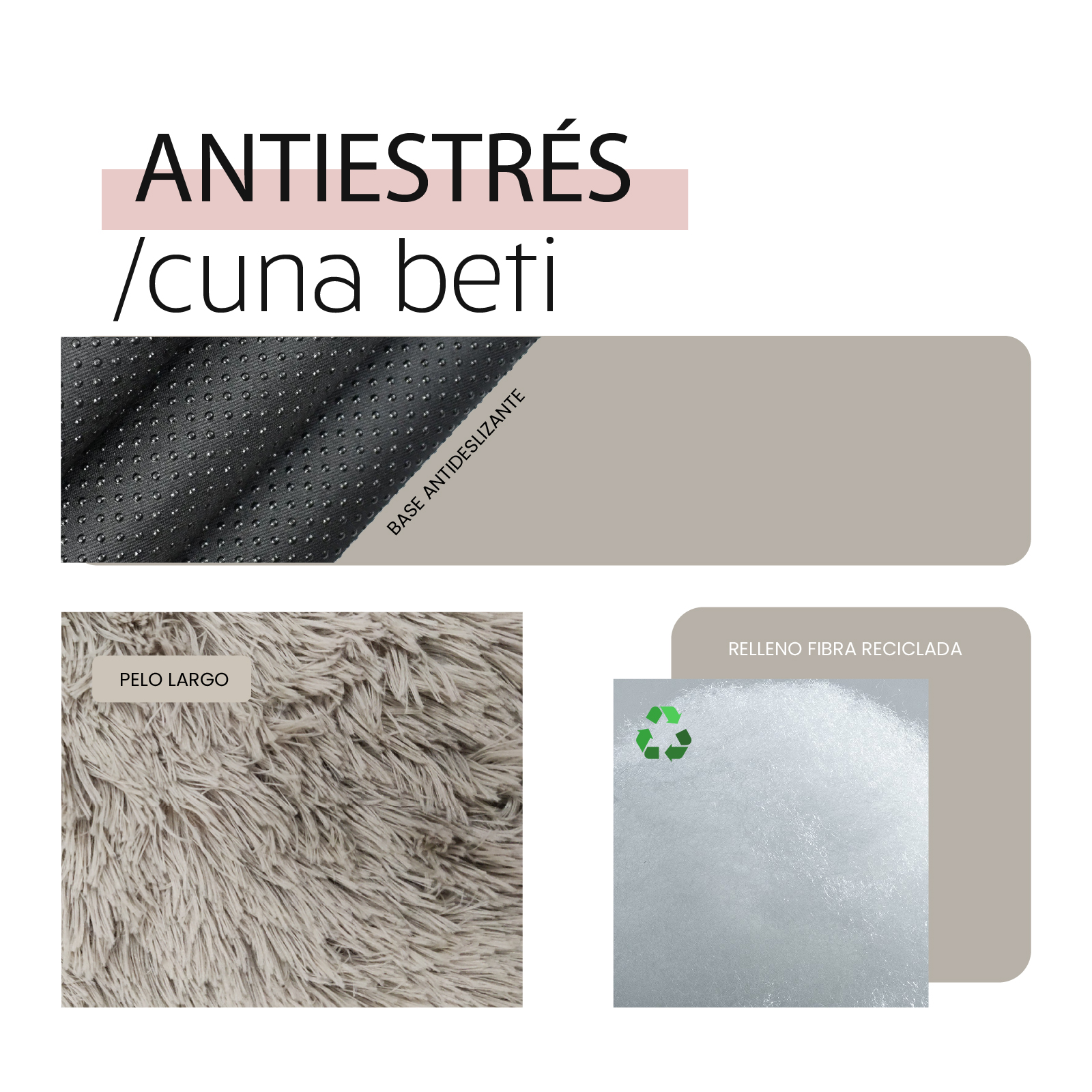 YAGU DESCANSO CUNA BETI ANTIESTRES ANTRACITA