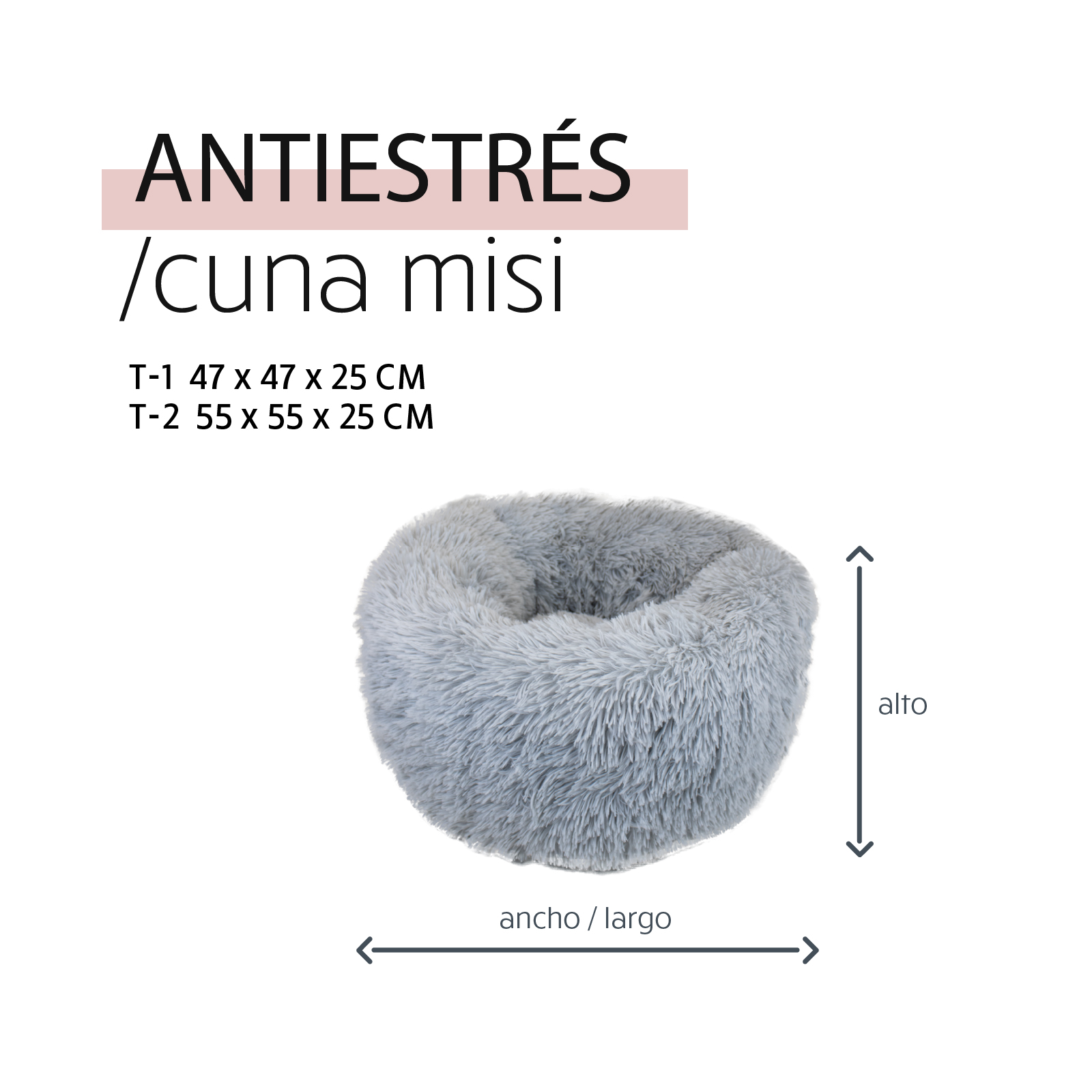 YAGU DESCANSO CUNA MISI ANTIESTRES BEIGE