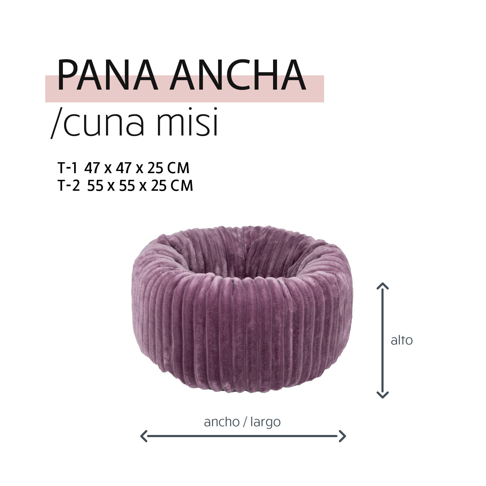 YAGU DESCANSO CUNA MISI PANA ANCHA MALVA