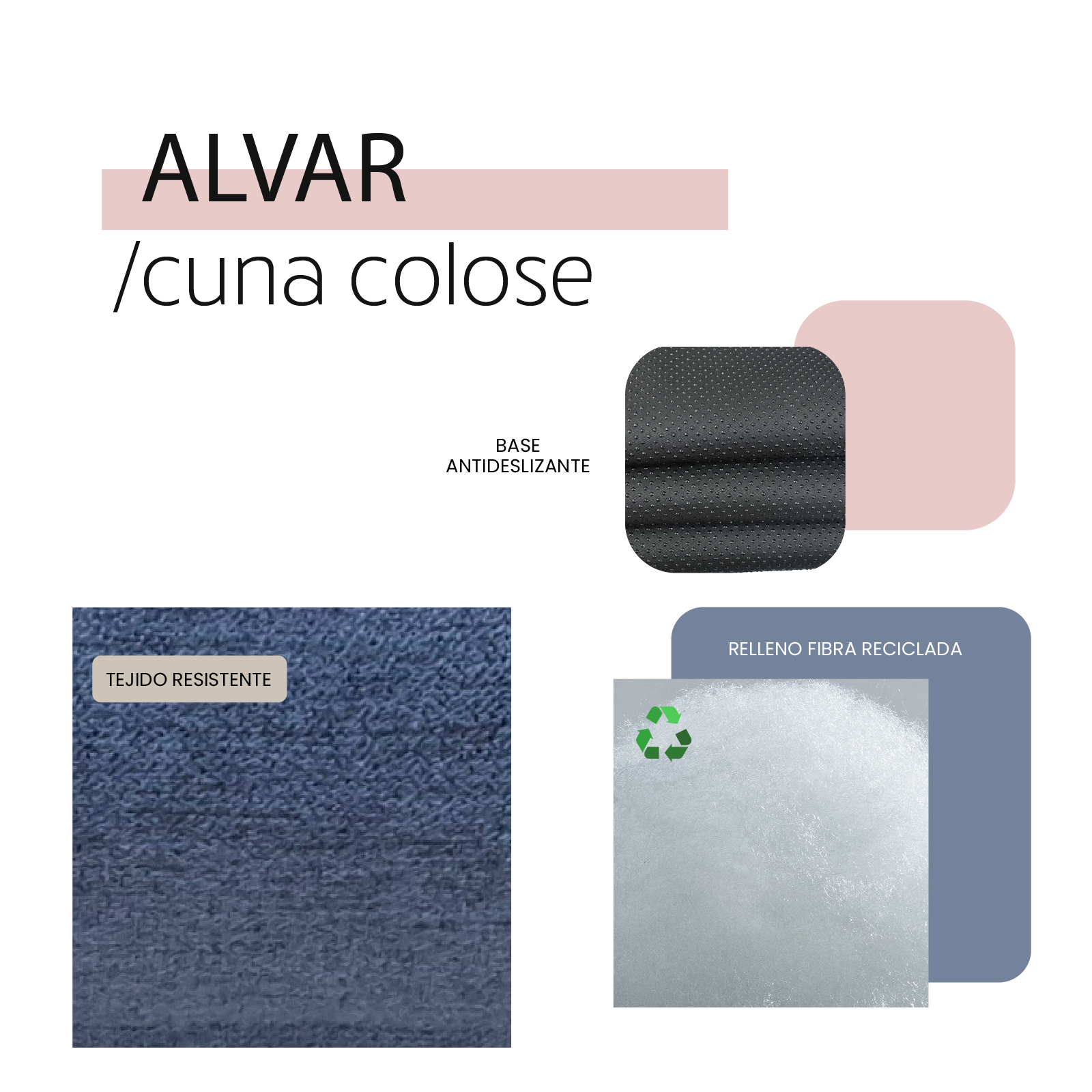 YAGU DESCANSO CUNA COLOSO ALVAR AZUL
