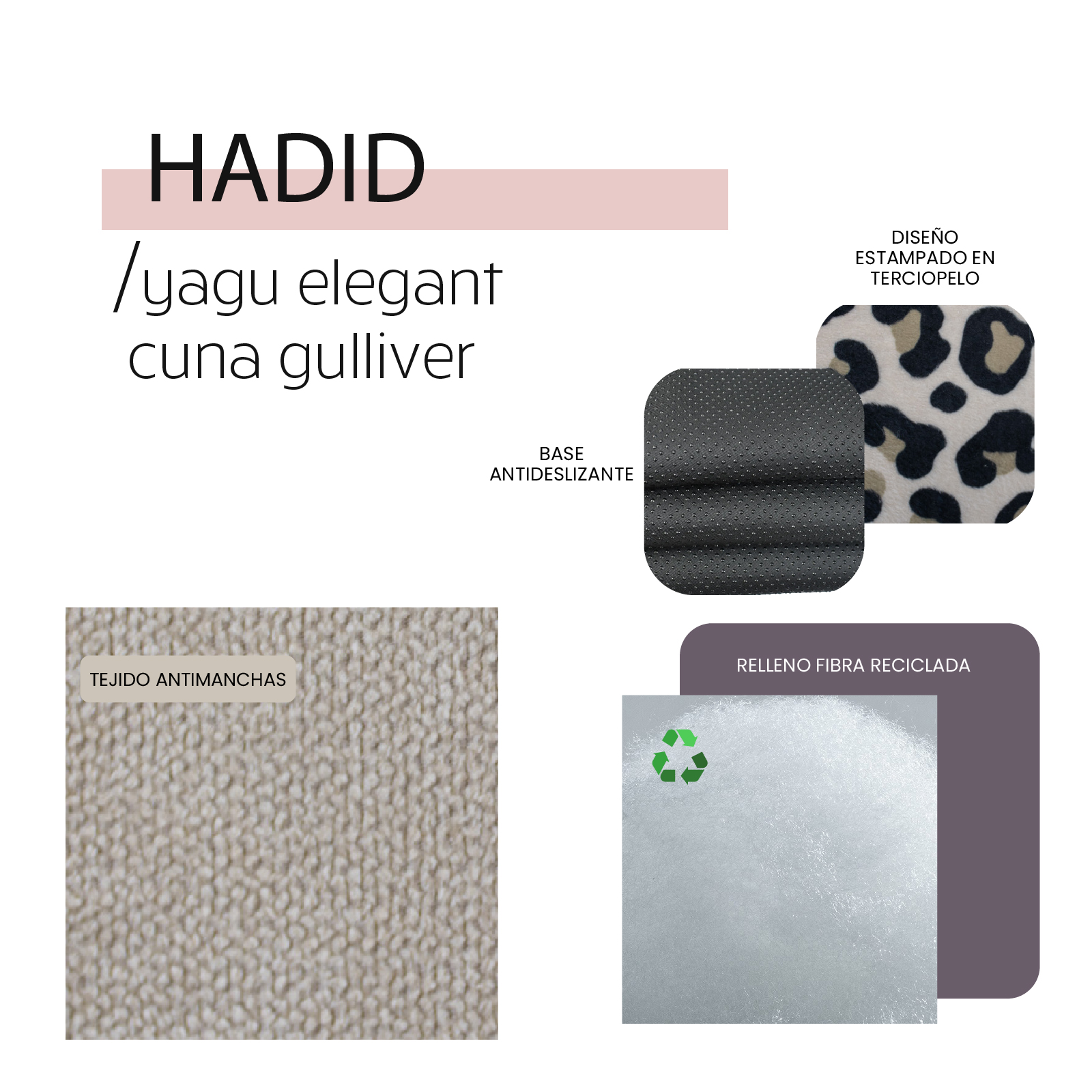 YAGU DESCANSO CUNA GULLIVER HADID