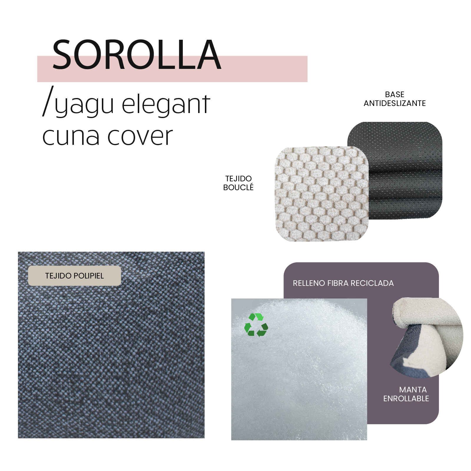 YAGU DESCANSO CUNA COVER SOROLLA