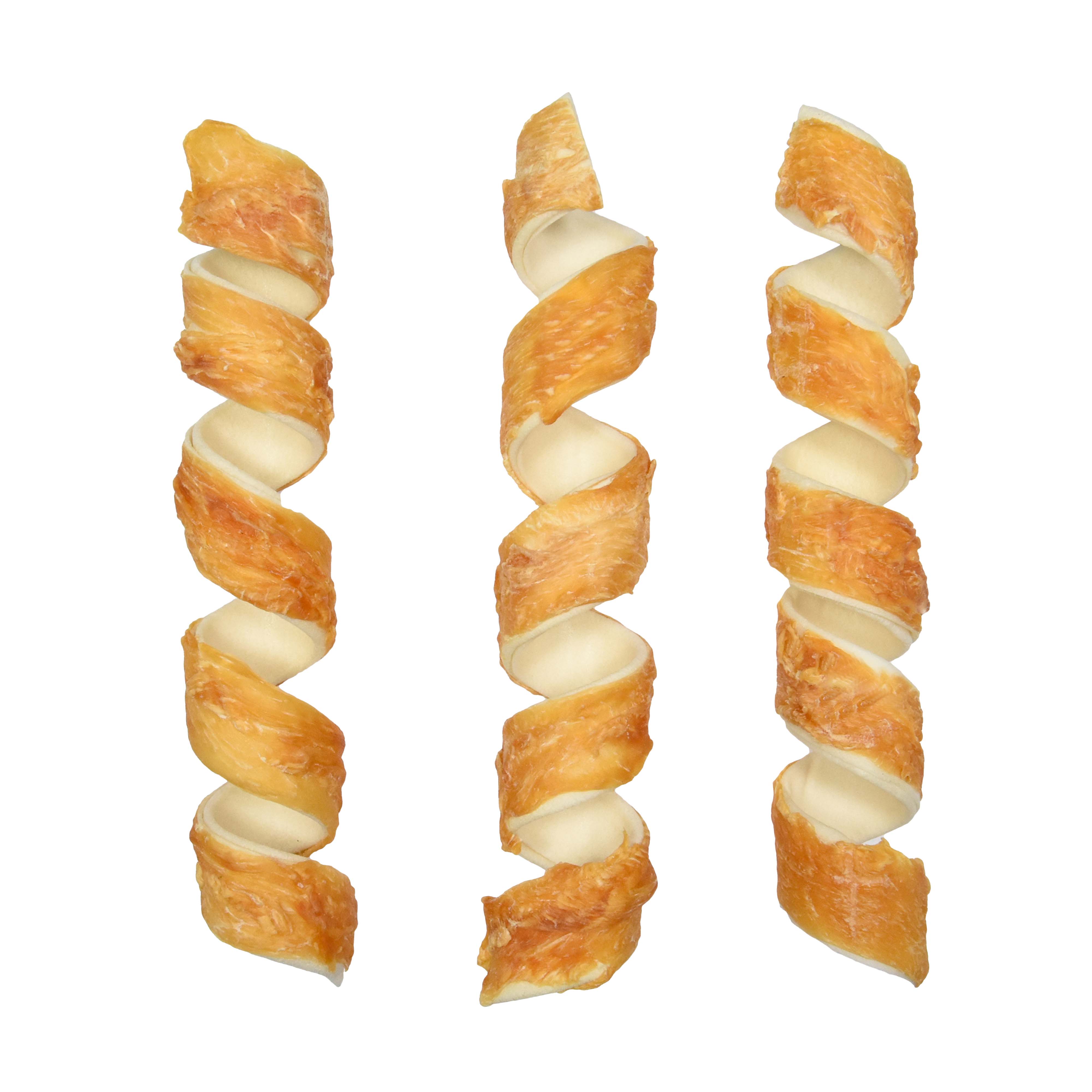 DUVO MEAT! ESPIRAL DE POLLO Y PIEL T-L 25-27 CM  500 GR