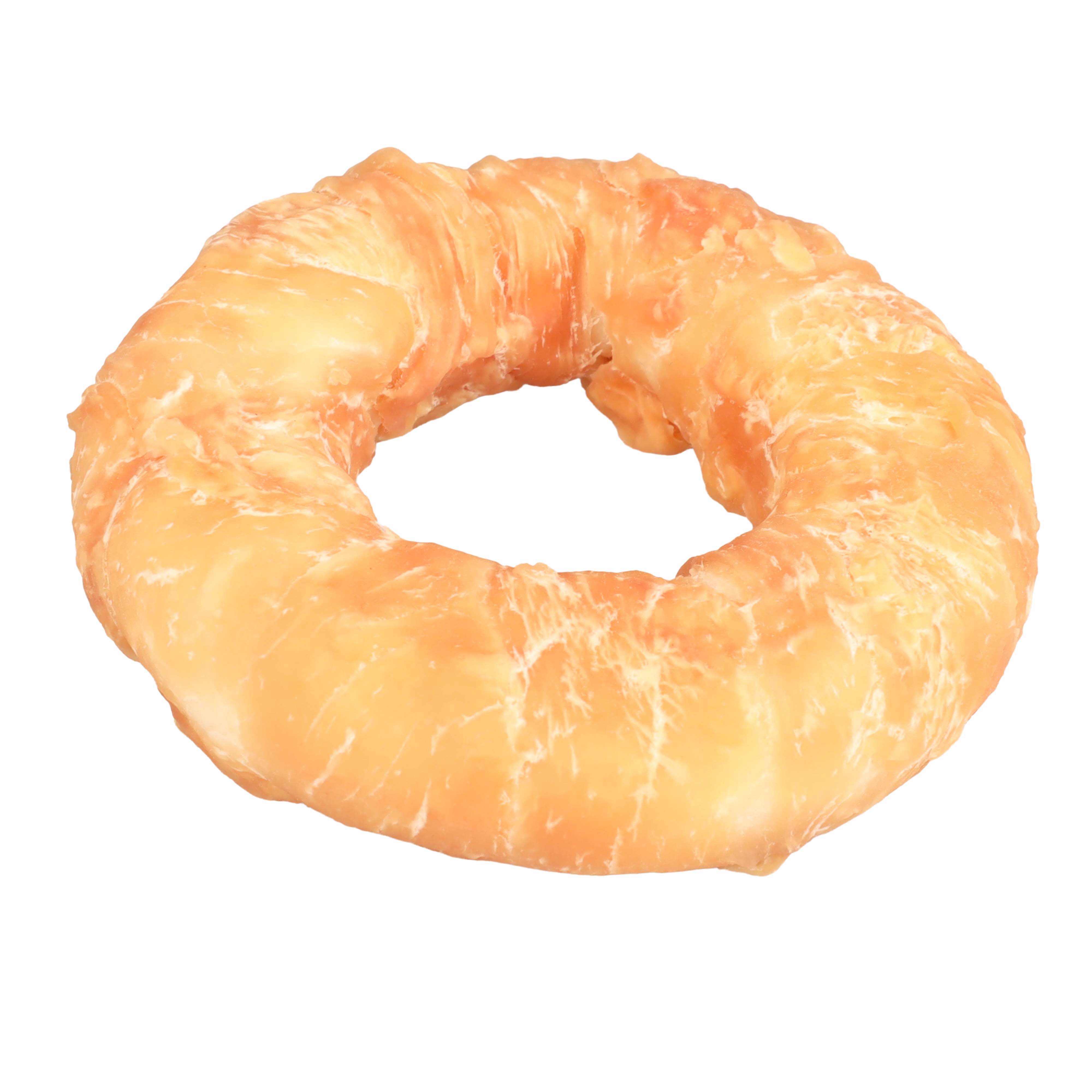 DUVO MEAT! BAGELS DE POLLO Y PIEL NATURAL T-S 6-8 CM DISPLAY