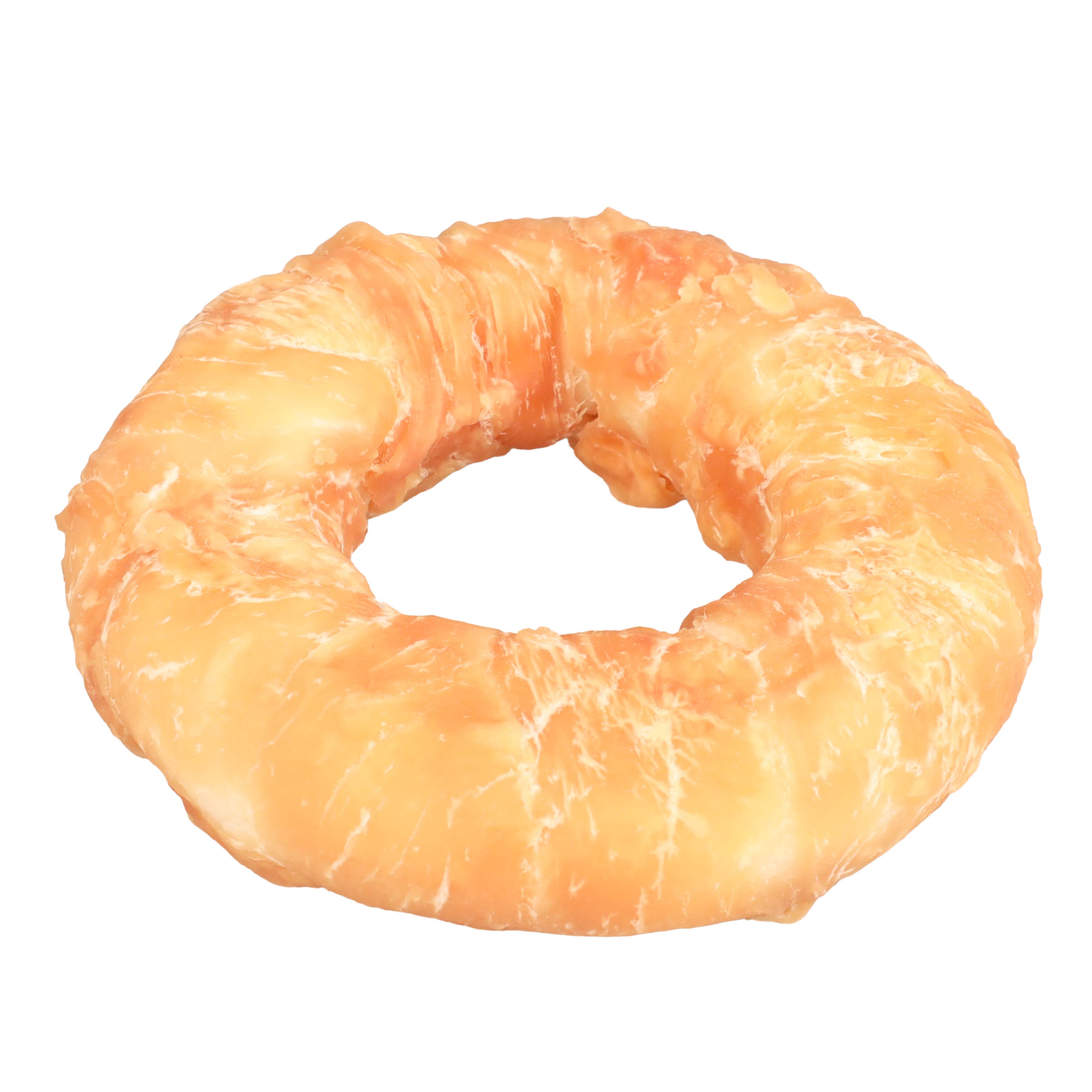 DUVO MEAT! BAGELS DE POLLO Y PIEL NATURAL T-M 10-12 CM DISPLAY