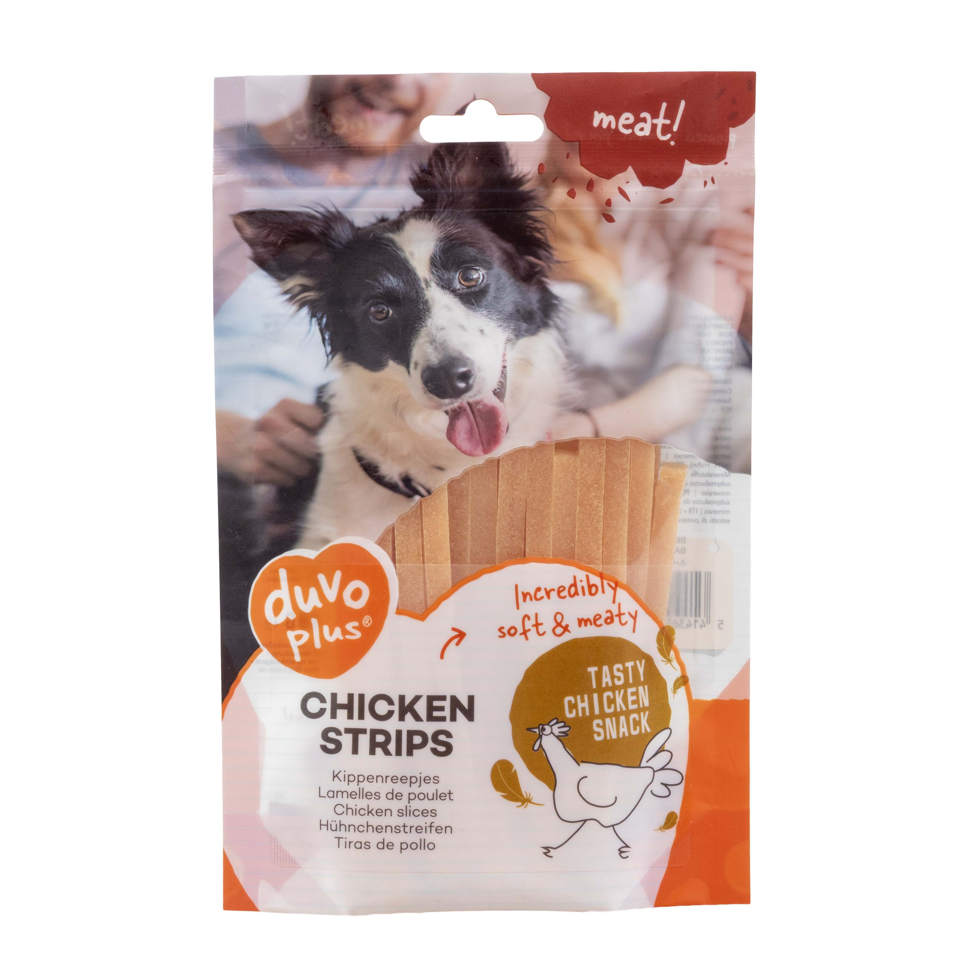 DUVO MEAT! TIRAS DE POLLO 80 GR